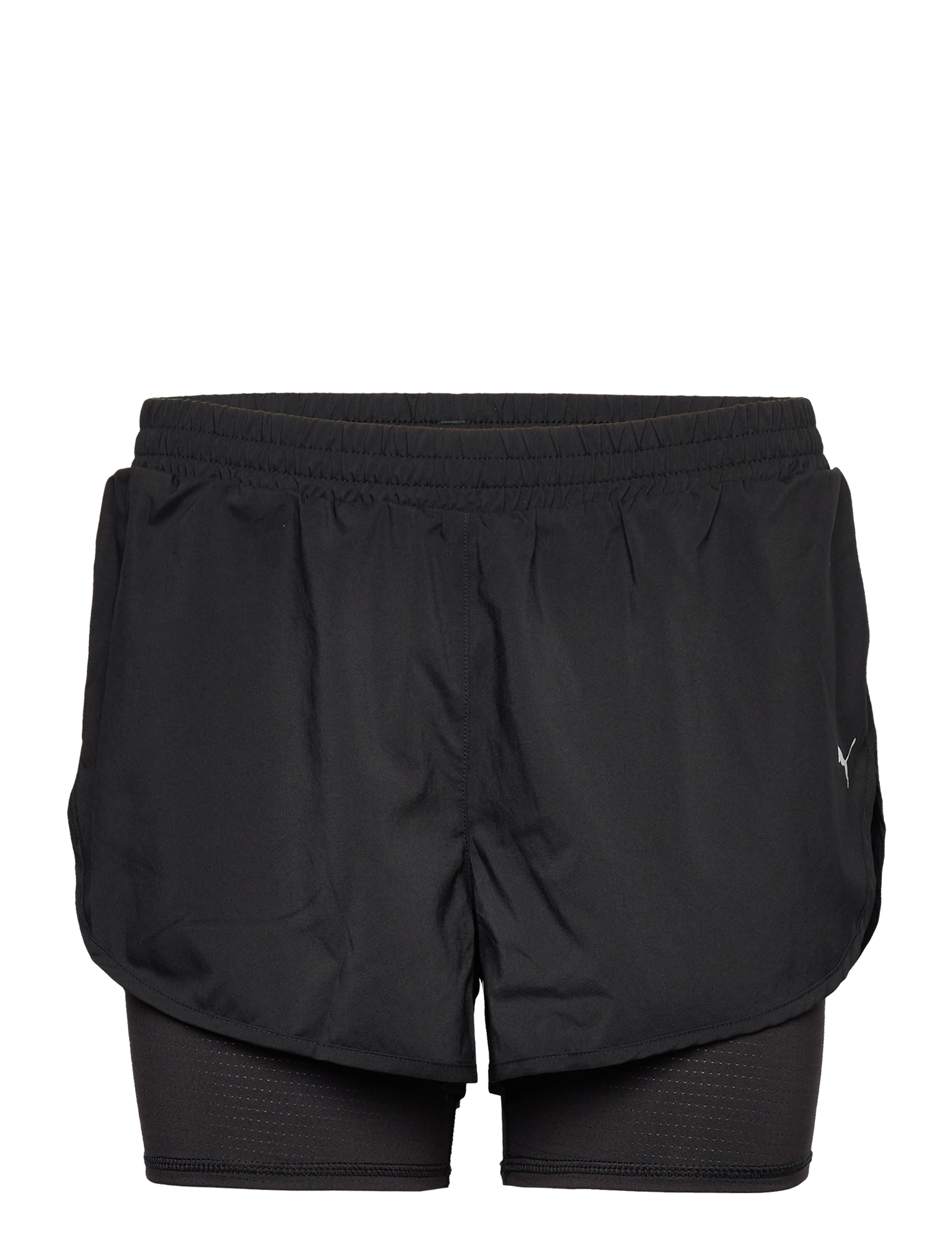 PUMA - RUN FAVORITE WOVEN 2IN1 3" SHORT W - puma black - 1