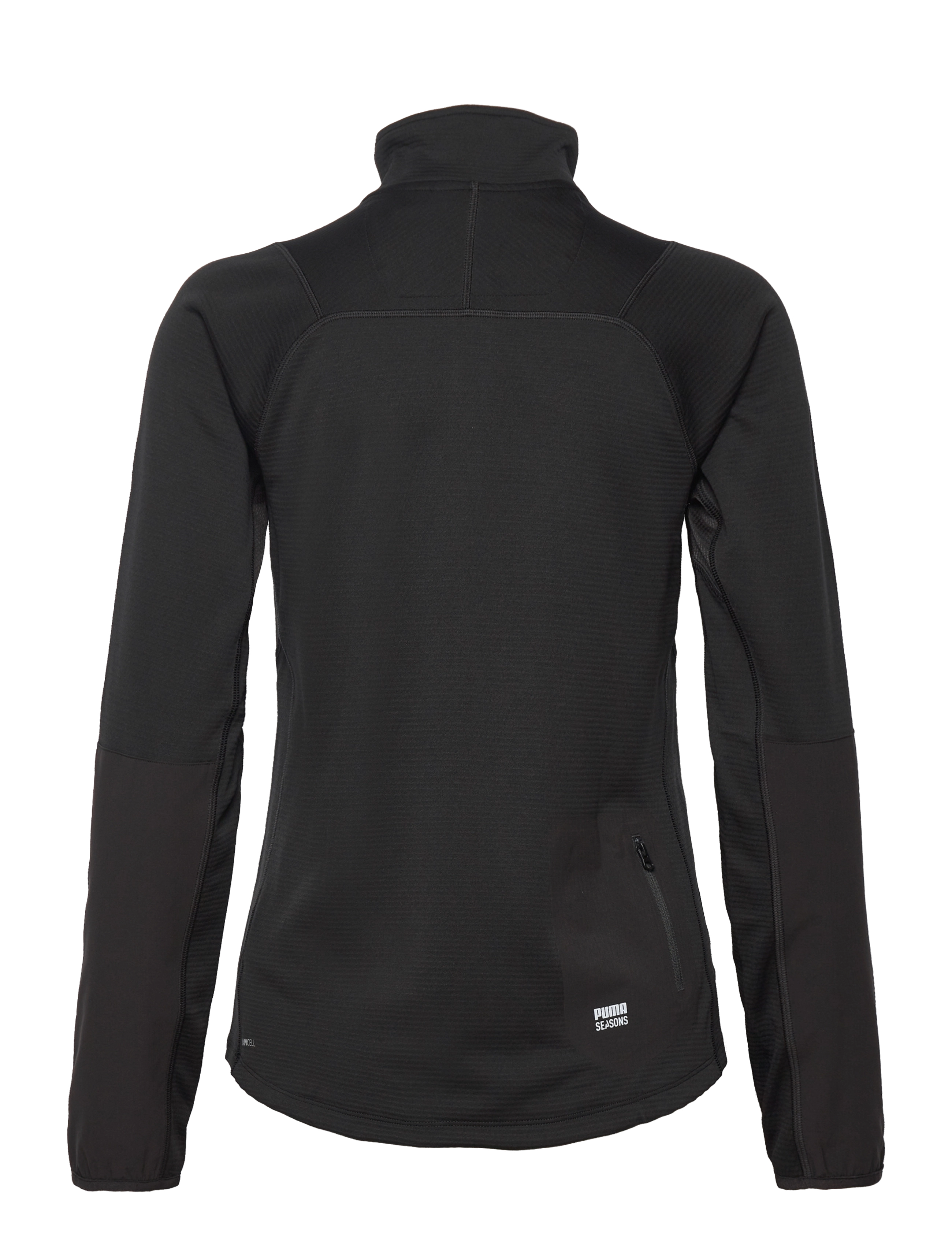 PUMA - W SEASONS 1/2 ZIP POLYPROPYLENE - puma black - 1