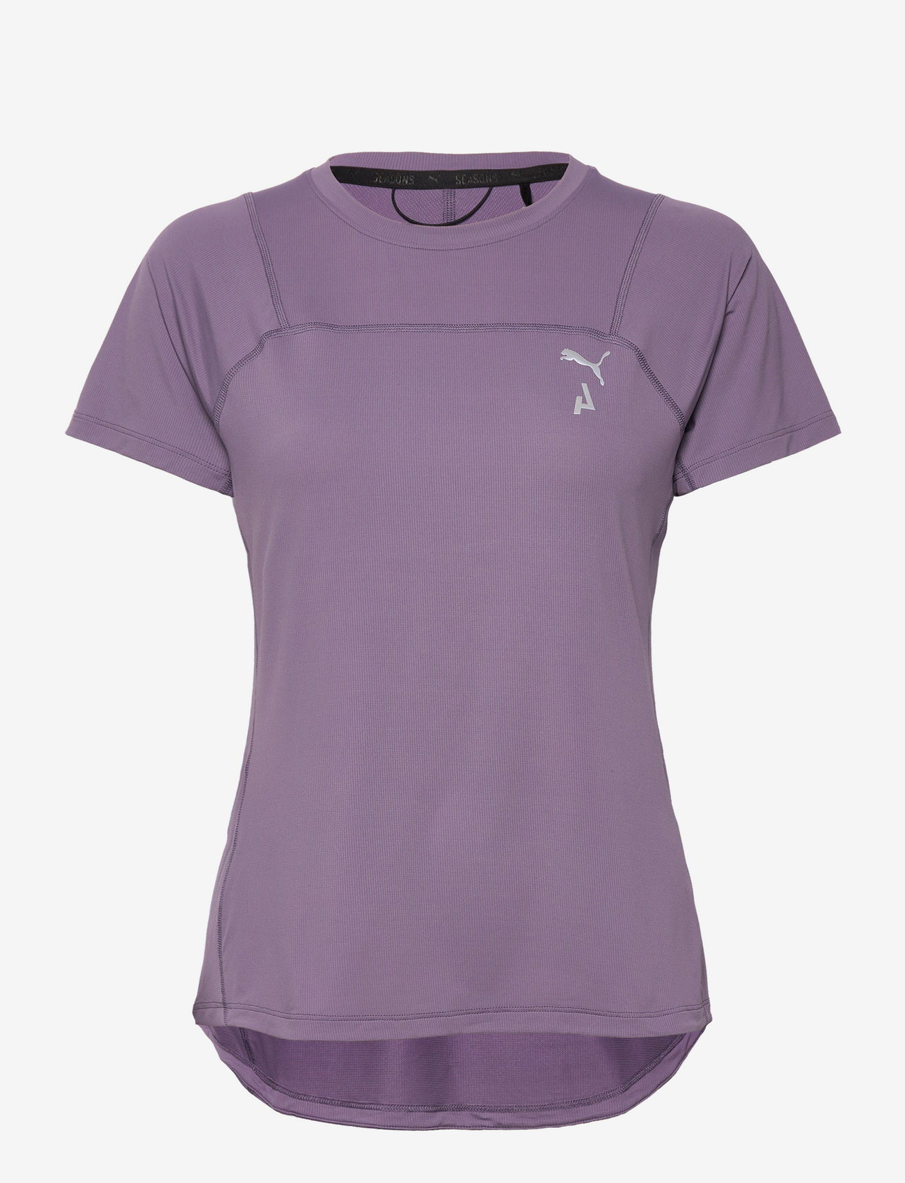 PUMA - W SEASONS COOLCELL TEE - purple charcoal - 0