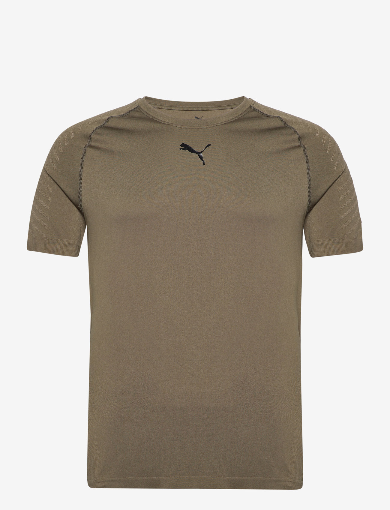 PUMA - TRAIN FORMKNIT SEAMLESS TEE - dark olive - 0