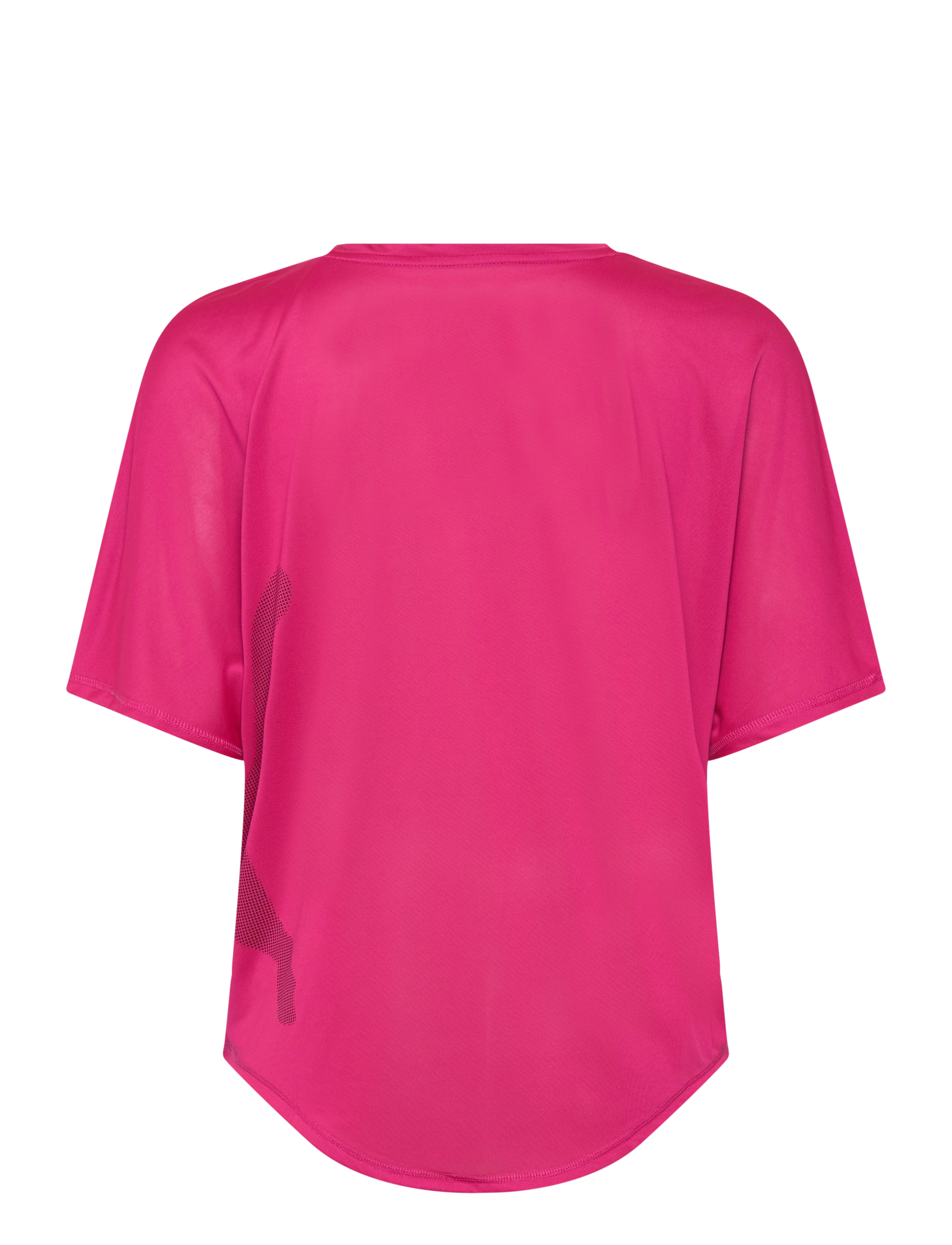 PUMA - TRAIN ALL DAY BIG CAT TEE - garnet rose - 1