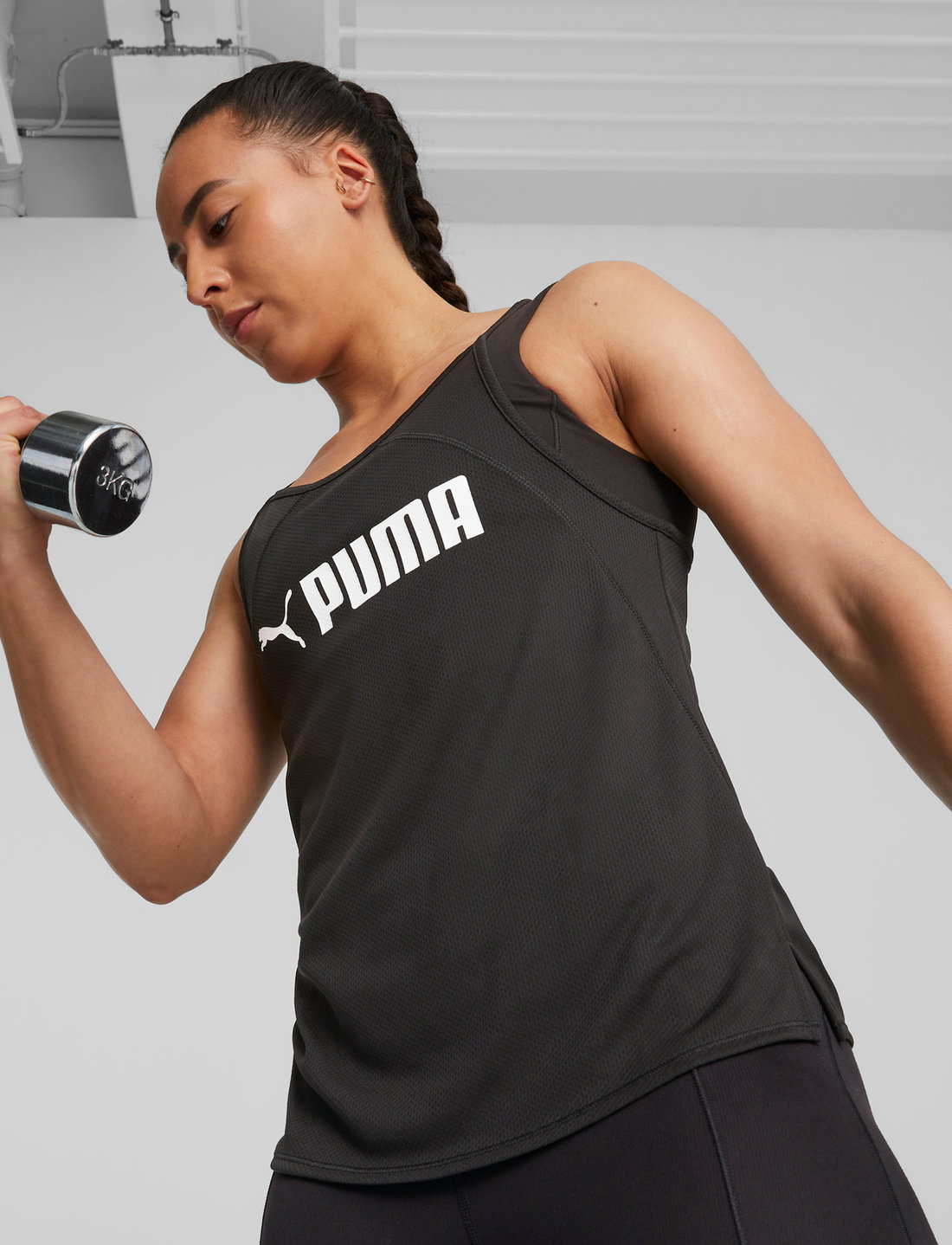 PUMA Puma Fit Fashion Ultrabreathe Allover Tank Sleeveless tops Boozt