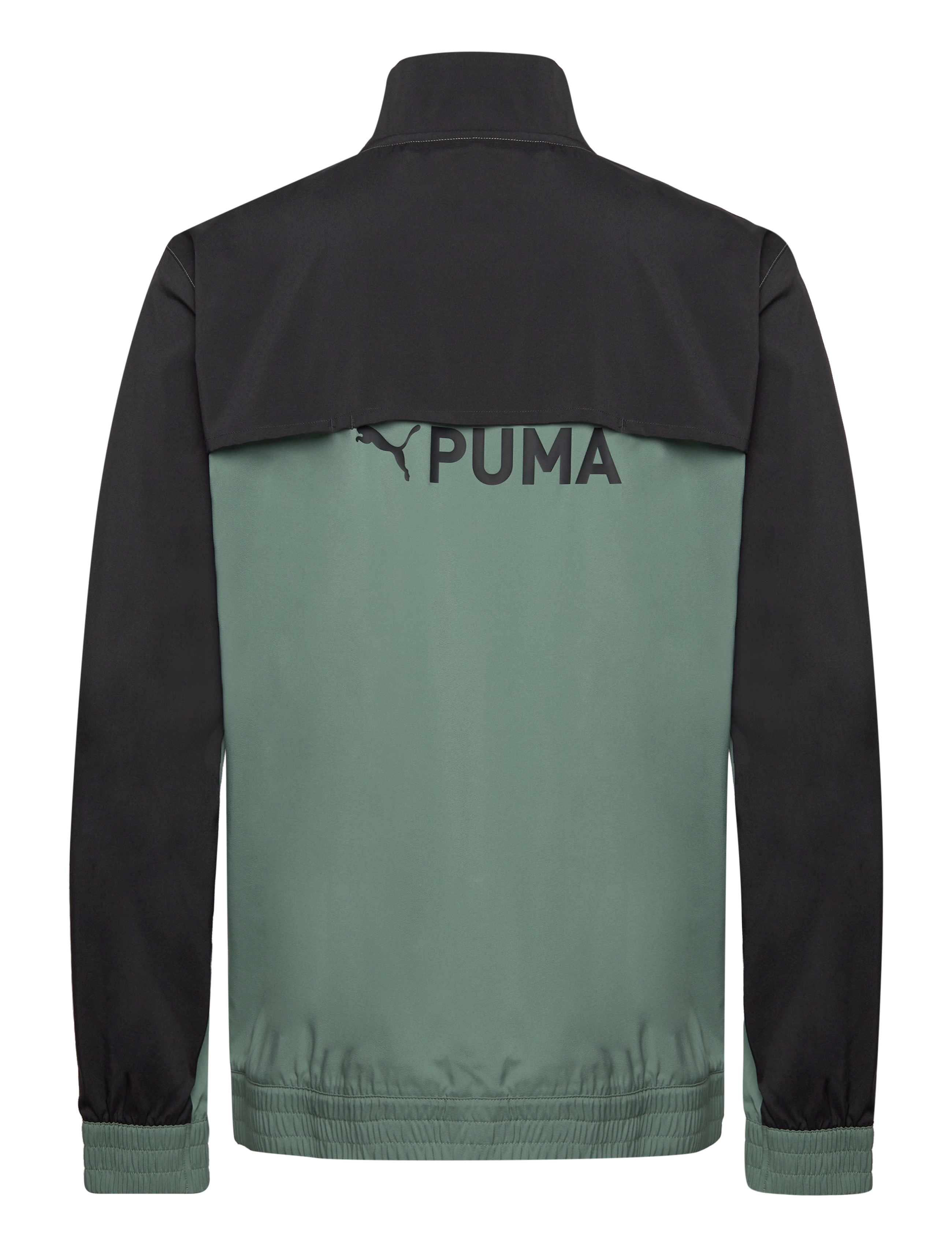 PUMA - Puma Fit Full Zip Woven Jacket - eucalyptus-puma black - 2