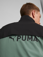 PUMA - Puma Fit Full Zip Woven Jacket - sportinės striukės - eucalyptus-puma black - 4