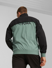PUMA - Puma Fit Full Zip Woven Jacket - spordijakid - eucalyptus-puma black - 6