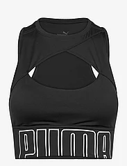 PUMA - PUMA FIT MOVE FASHION BRA LONGLINE - sport bras: medium - puma black-puma white - 0