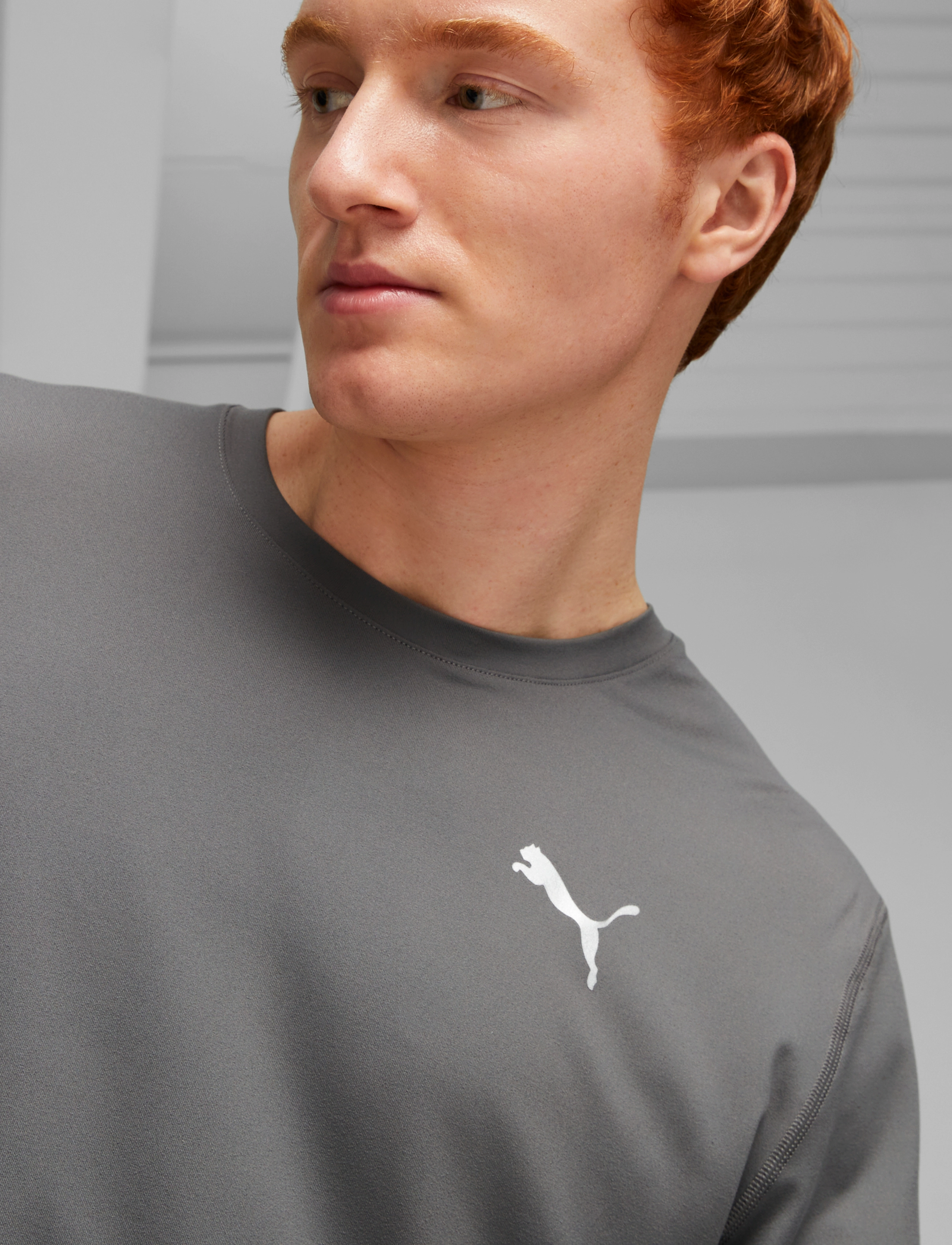 PUMA - Run Cloudspun LS Tee - cool dark gray - 5
