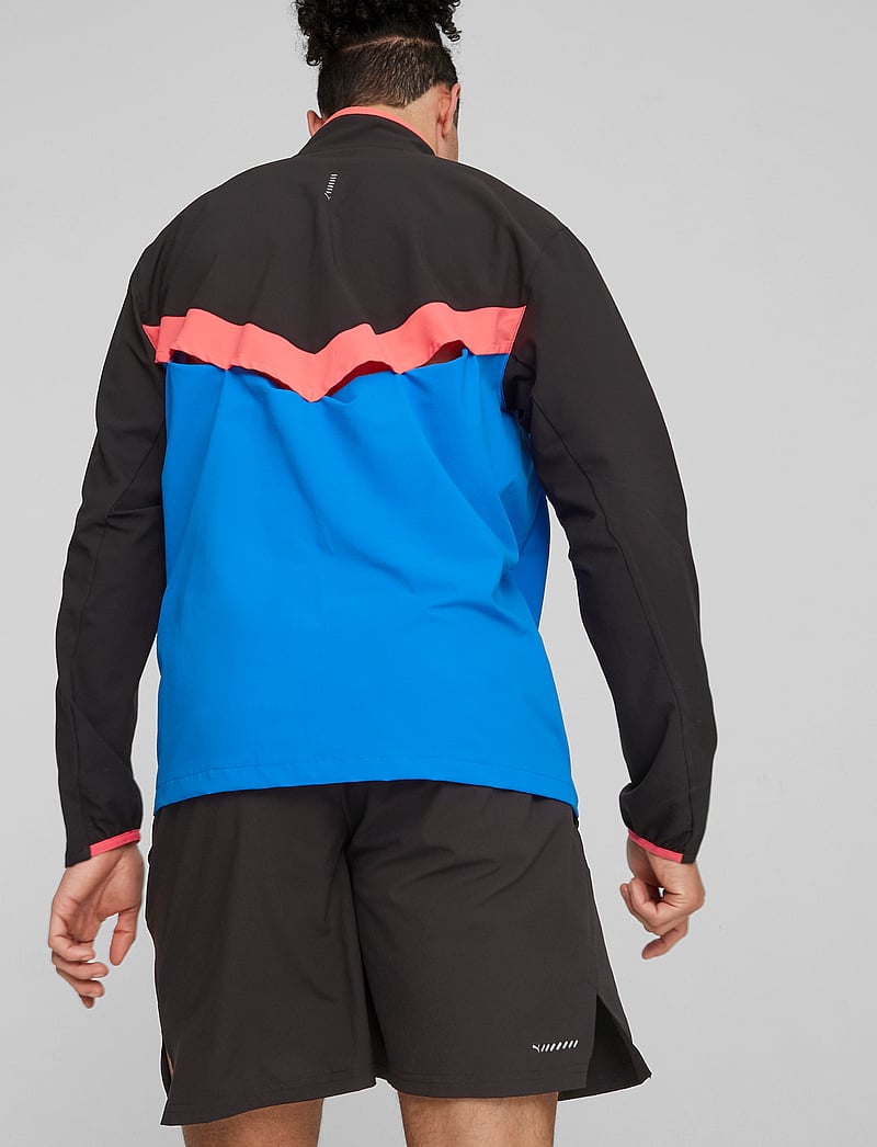 PUMA - Run Ultraweave Jacket - puma black-ultra blue - 3