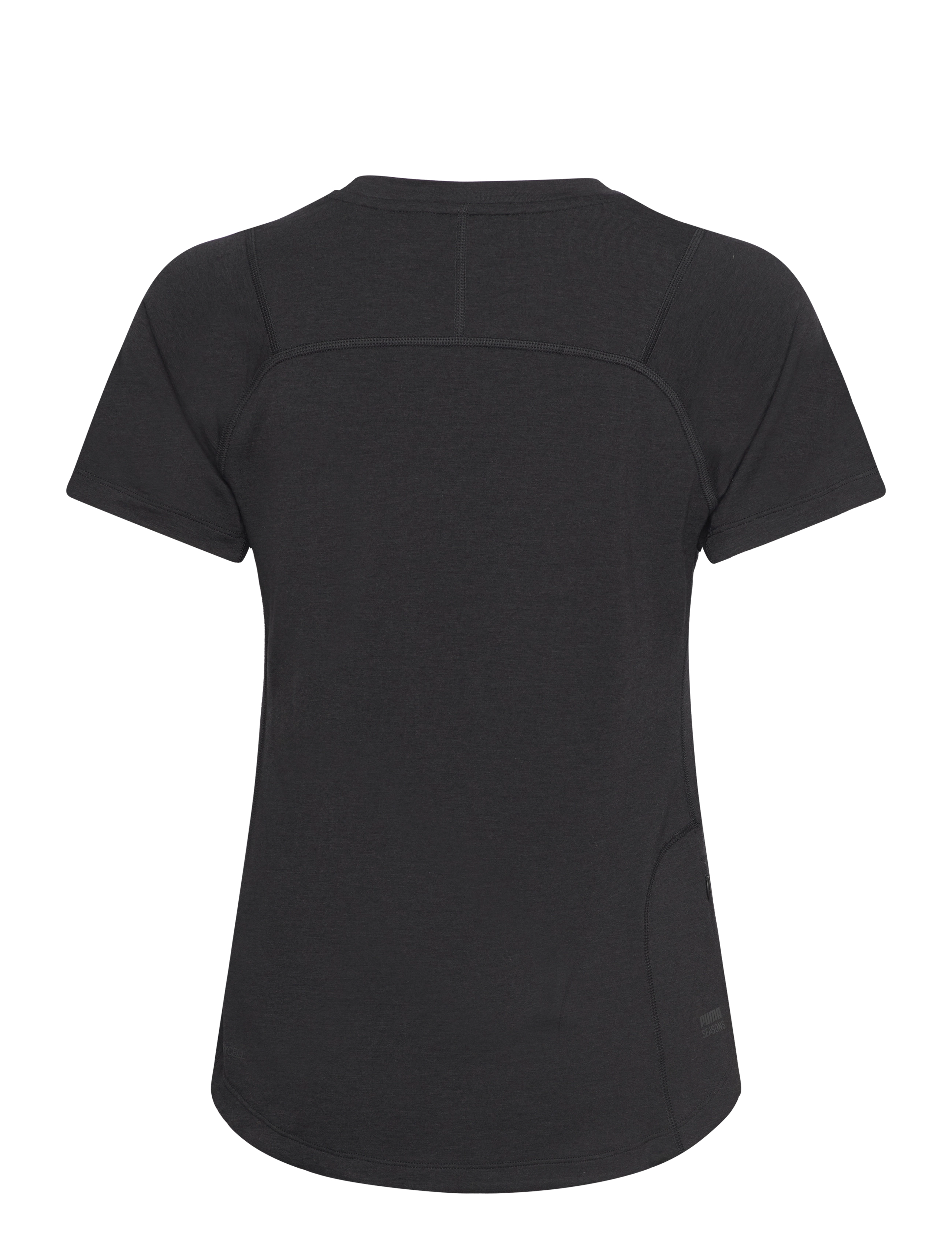 PUMA - W SEASONS WOOL SS TEE - puma black - 1