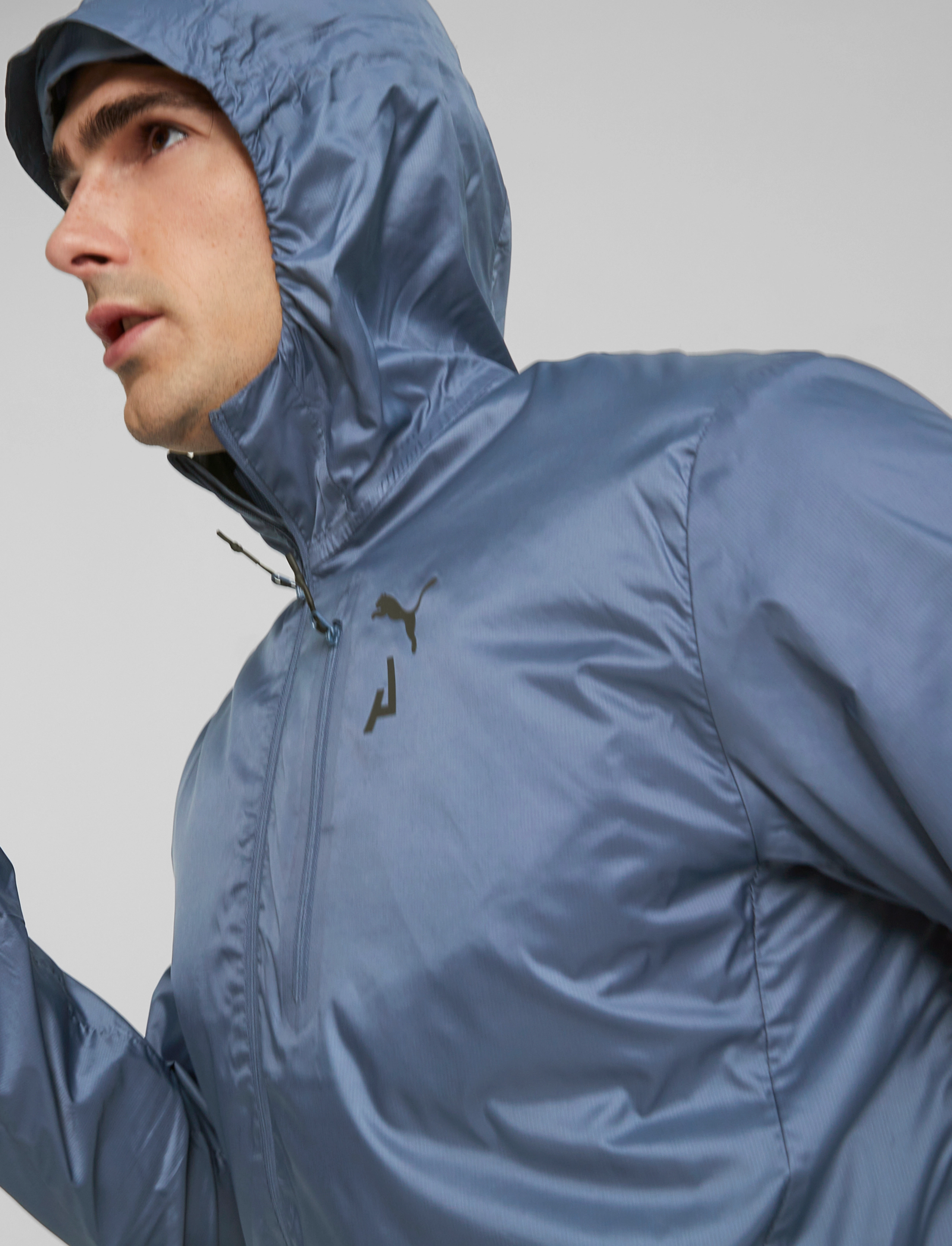 PUMA - M SEASONS LIGHTWEIGHT PACKABLE TRAIL RUN JACKET - inky blue - 3