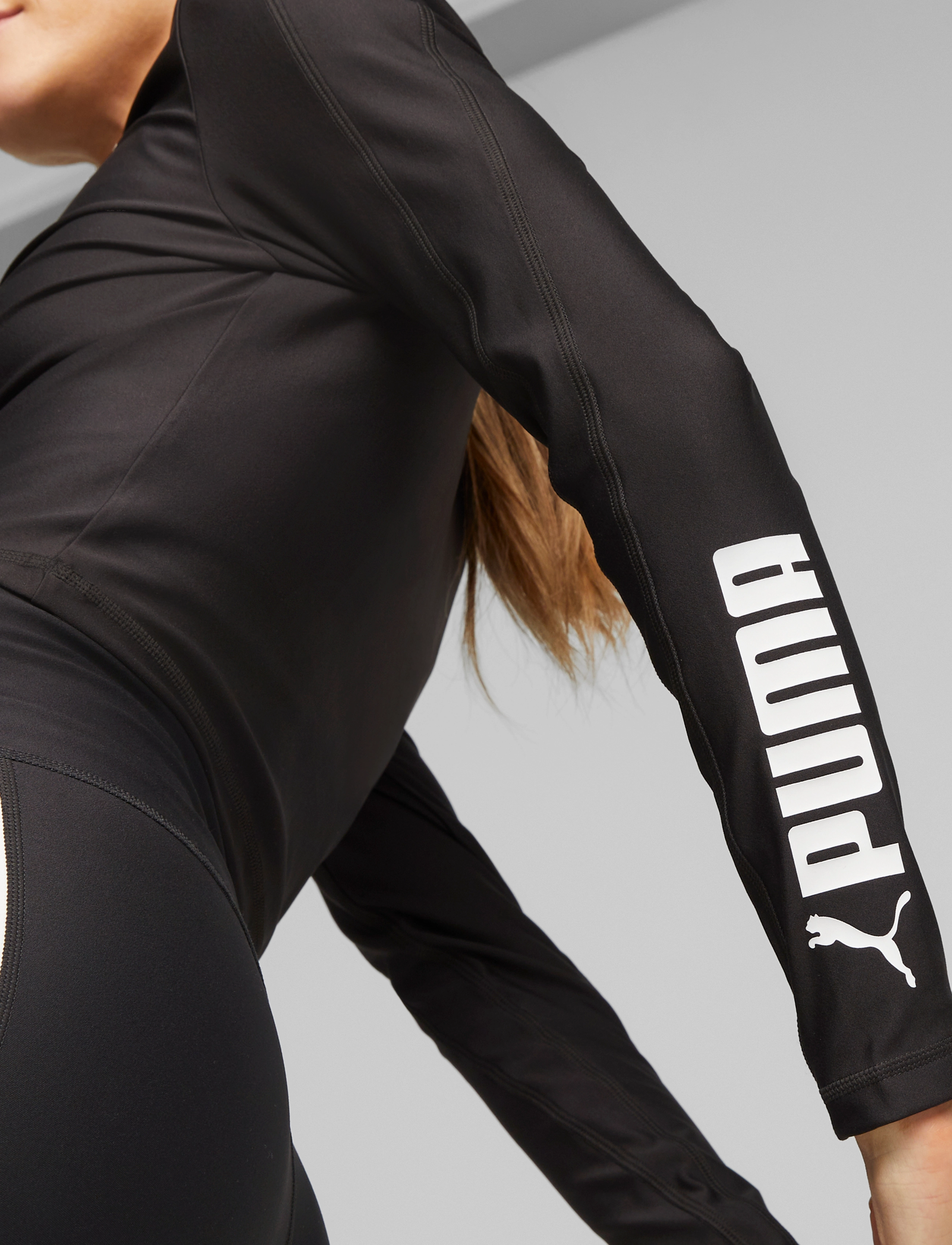 PUMA - Puma Fit Eversculpt 1/4 Zip - puma black-puma white - 4