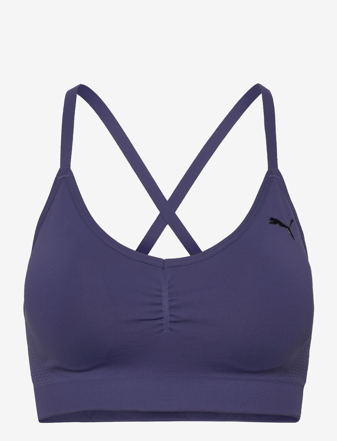 PUMA - MOVE SHAPELUXE SEAMLESS BRA - låg support - blue crystal - 0