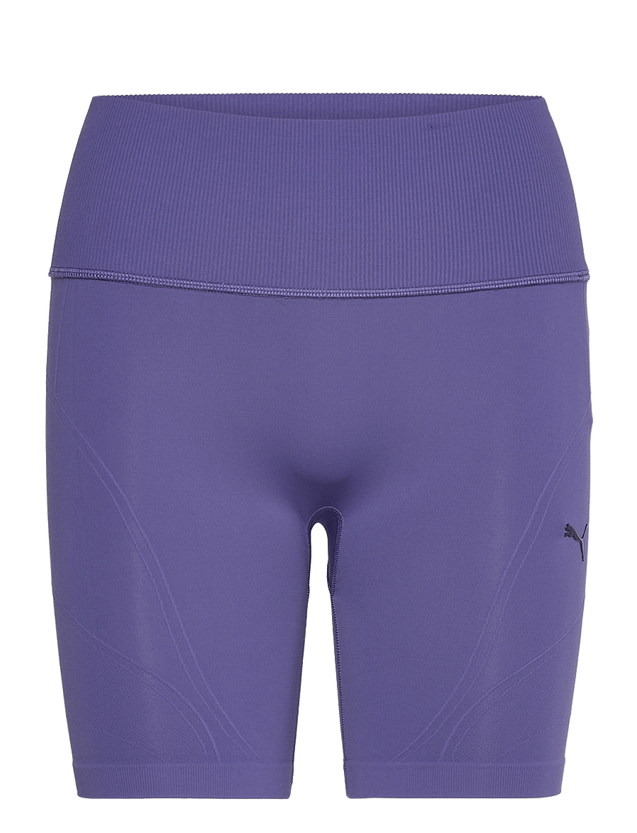 PUMA - SHAPELUXE SEAMLESS HW 6" SHORT TIGHT - seamless tights - blue crystal - 0