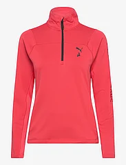 PUMA - W SEASONS LS 1/4 Polypropylene Rain Cell - longsleeved tops - active red - 1