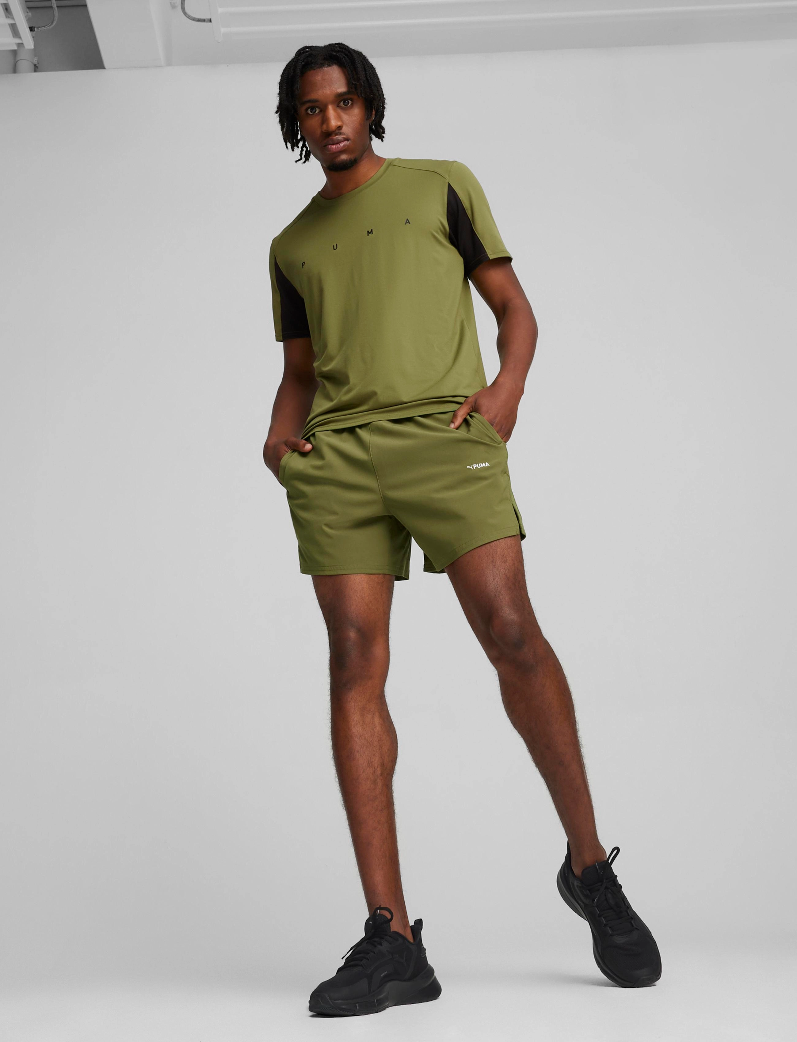 PUMA - PUMA FIT 5" Ultrabreathe Stretch Short - olive green - 2