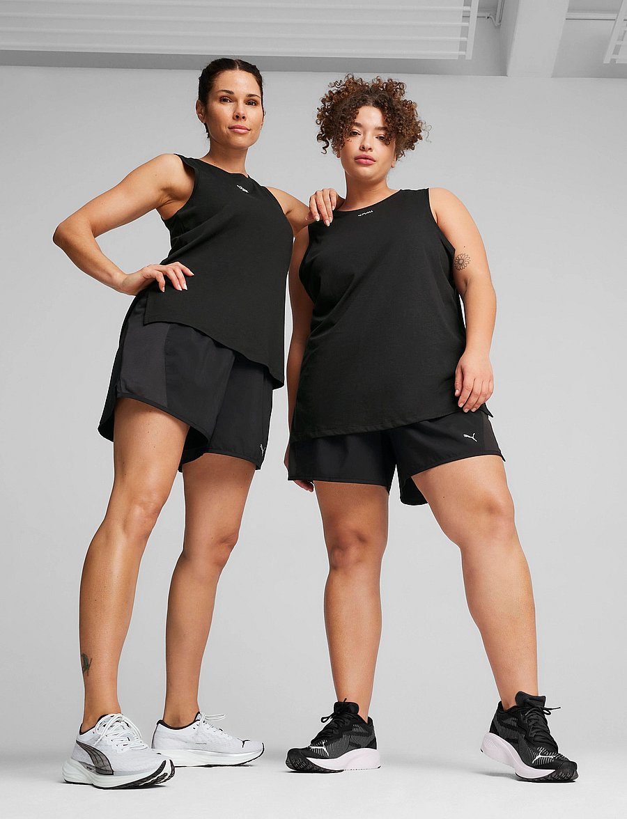 PUMA - RUN FAVORITE VELOCITY 5" SHORT W - puma black - 0