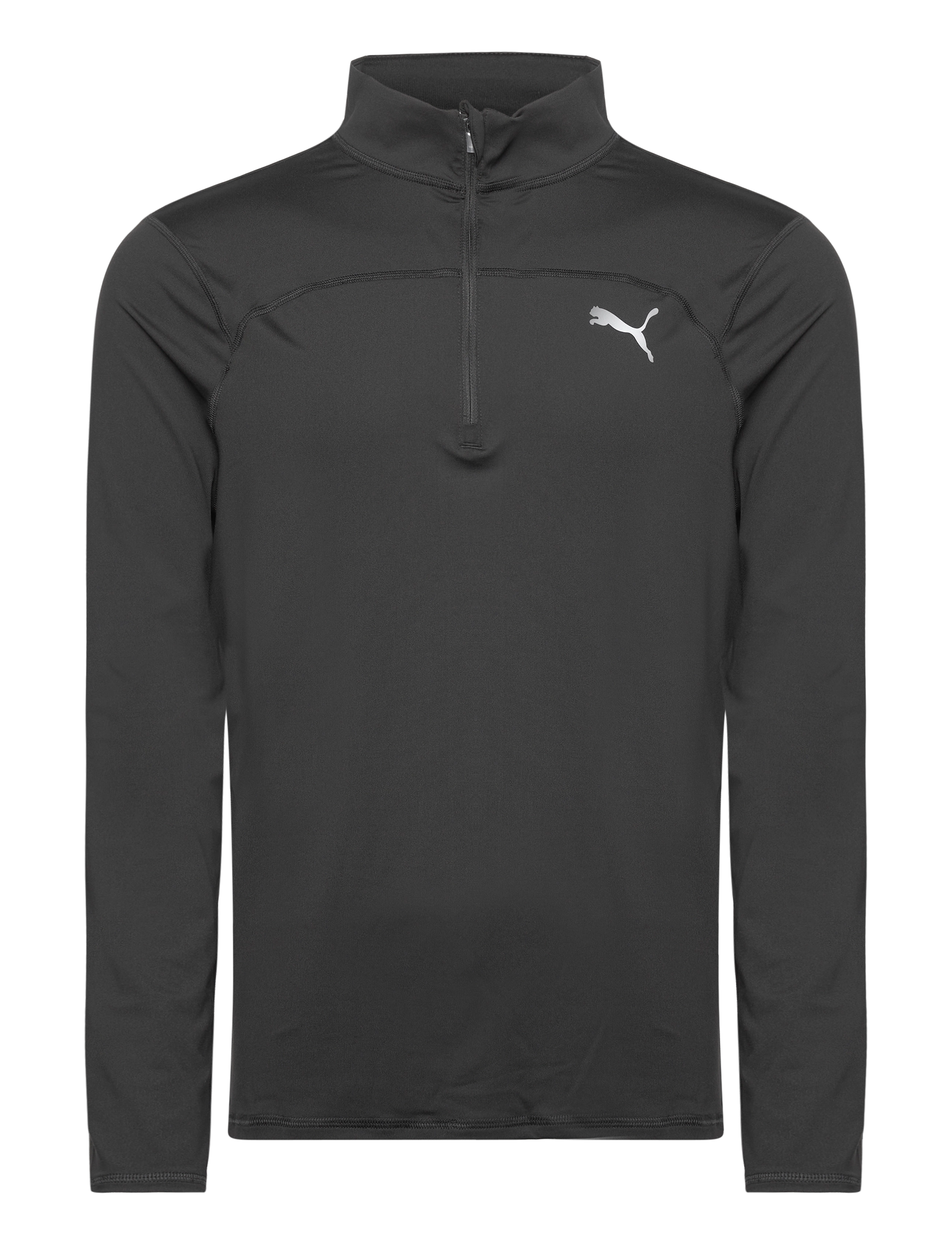 RUN CLOUDSPUN 1/4 ZIP - PUMA BLACK