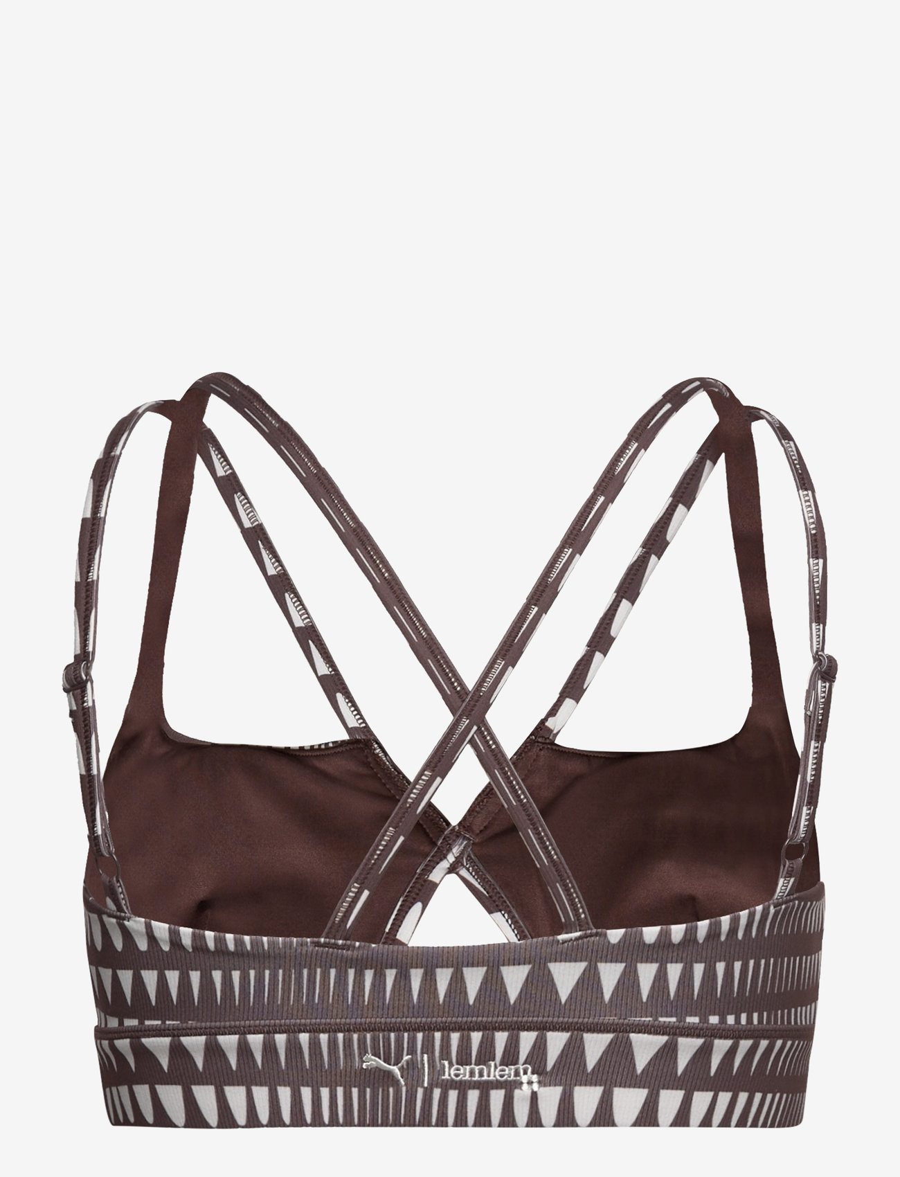 PUMA - LEMLEM LOW IMPACT BRA - sportbeha's: leichter halt - dark chocolate - 1