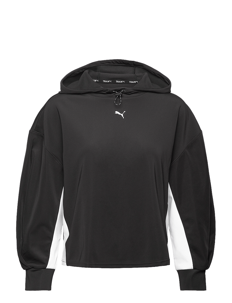 PUMA - PUMA FIT DOUBLE KNIT HOODIE - puma black - 0