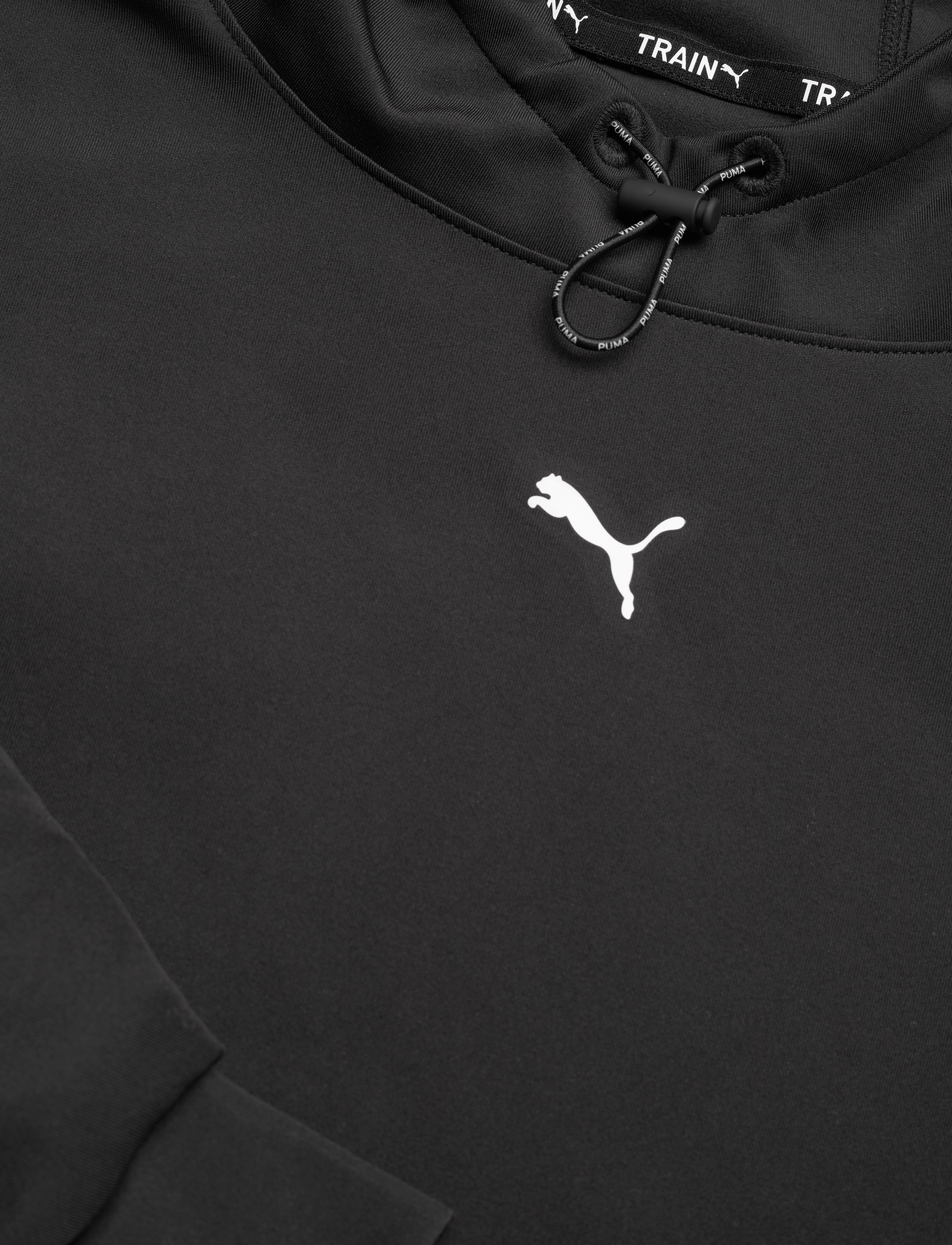 PUMA - PUMA FIT DOUBLE KNIT HOODIE - puma black - 2