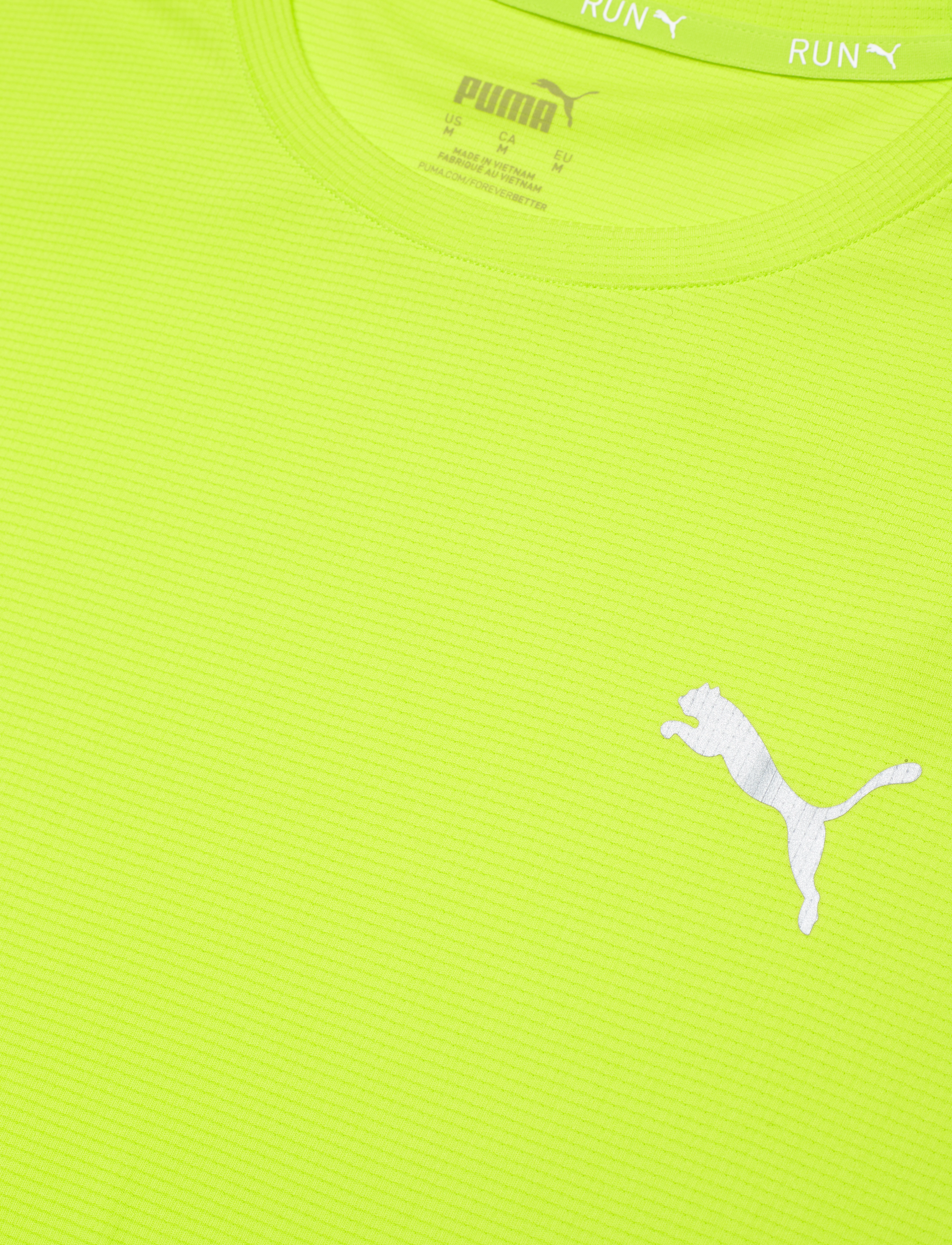 PUMA - RUN FAVORITE VELOCITY TEE - lime pow - 3