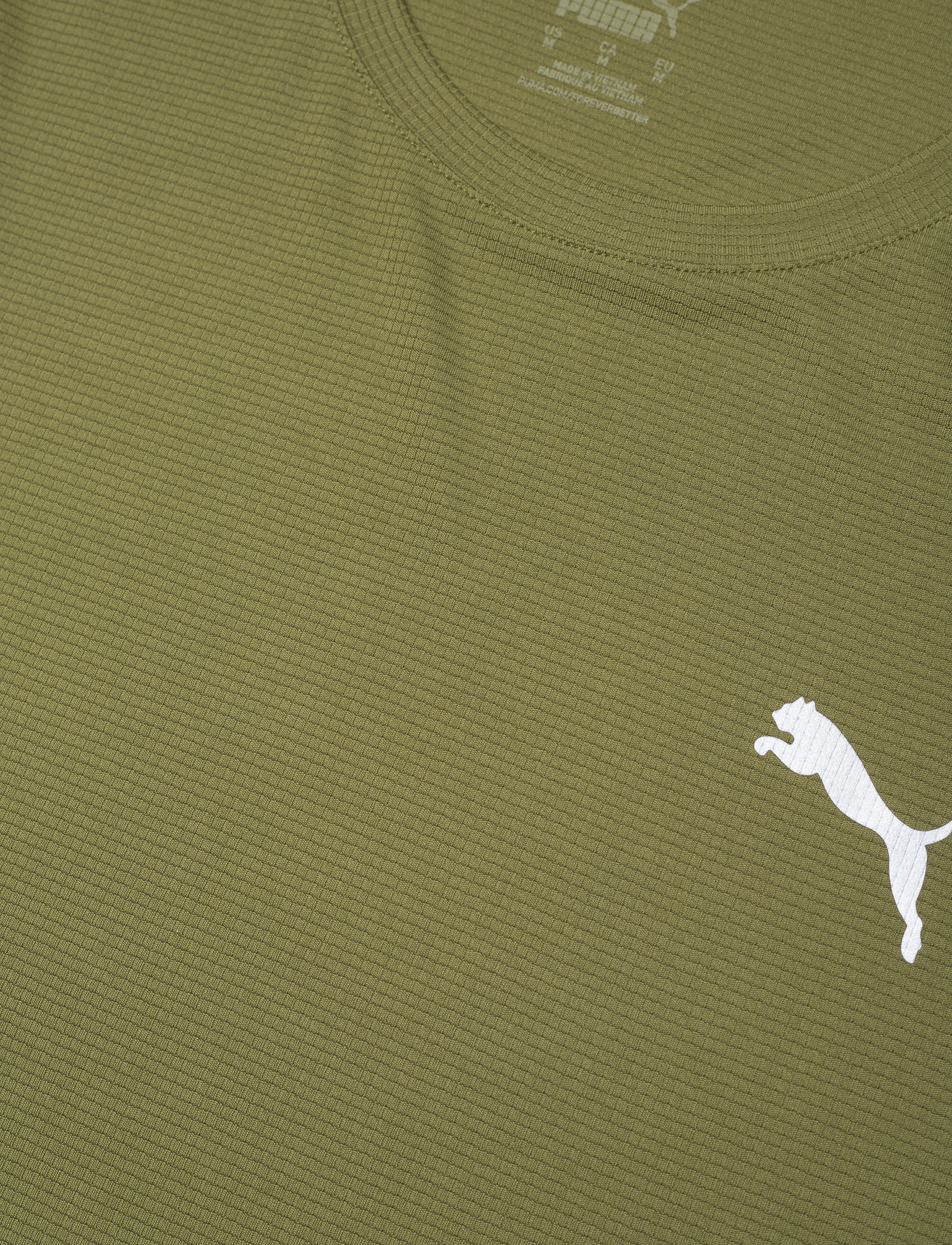 PUMA - RUN FAVORITE VELOCITY TEE - olive green - 4