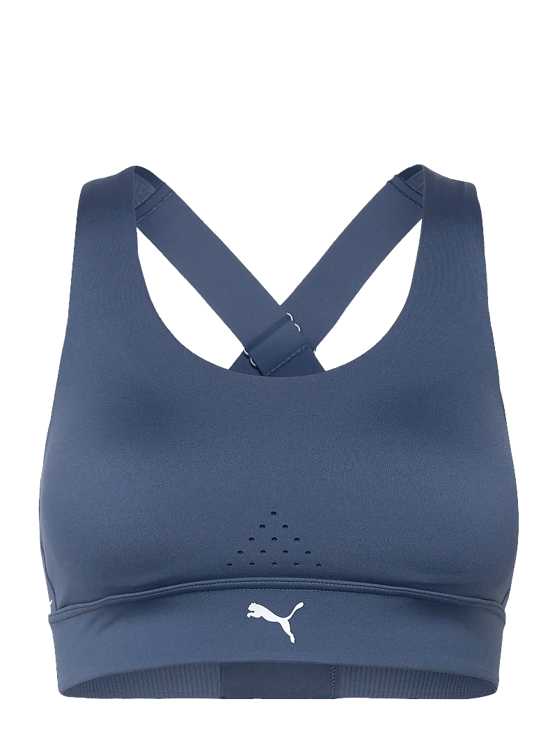 PUMA - PWRbreathe RUN BRA - høj støtte - dark indigo - 0
