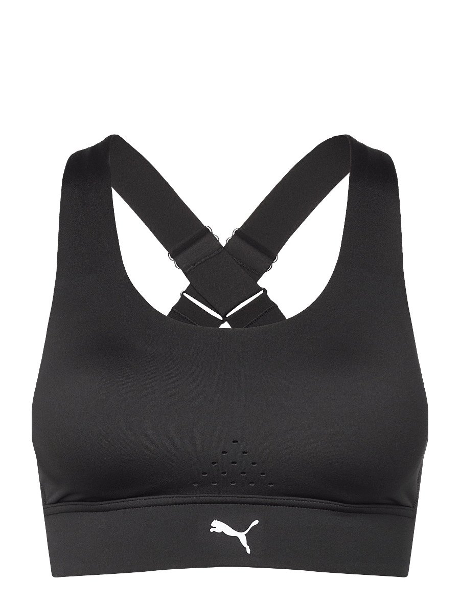 PUMA - PWRbreathe RUN BRA - hög support - puma black - 1