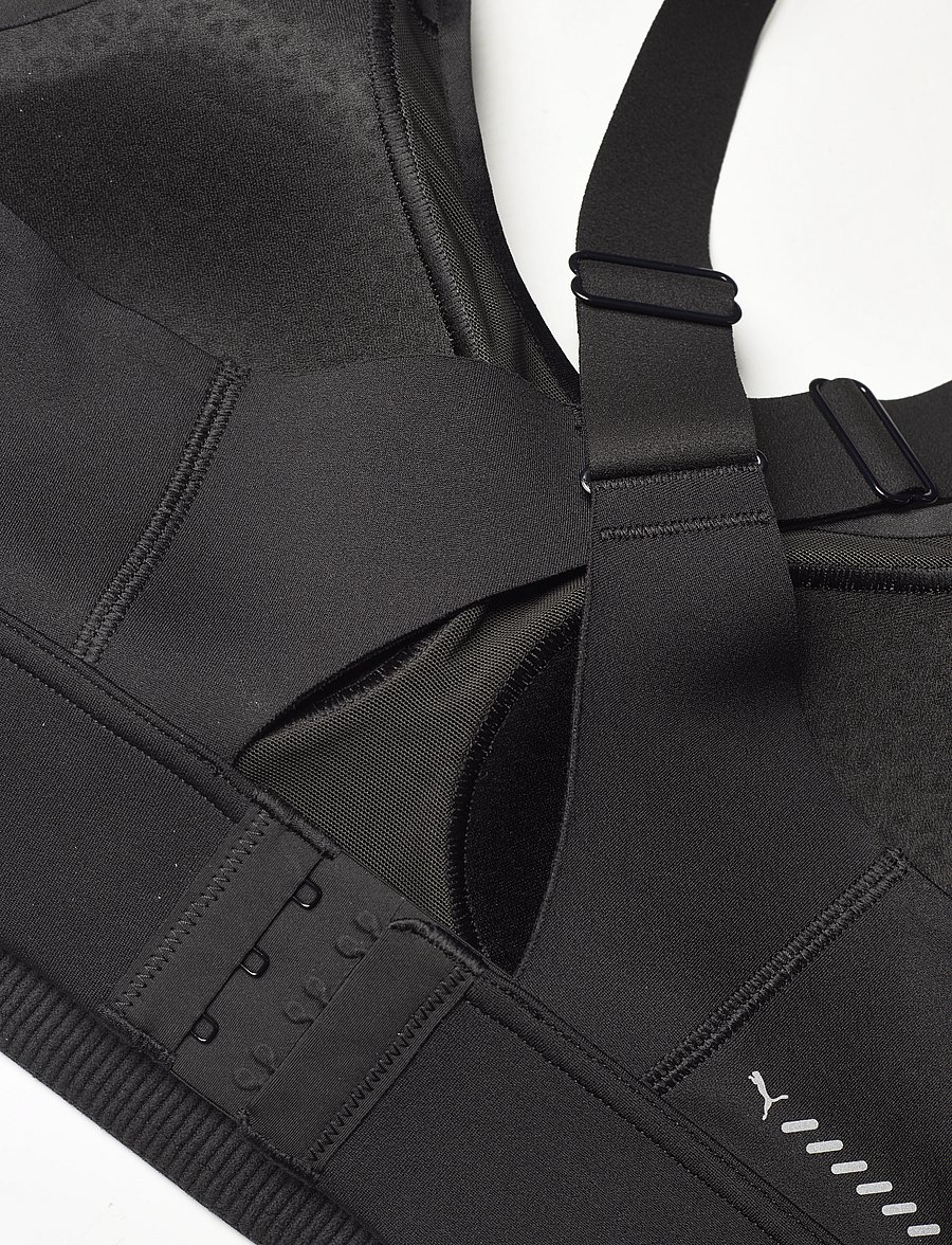 PUMA - PWRbreathe RUN BRA - hög support - puma black - 4