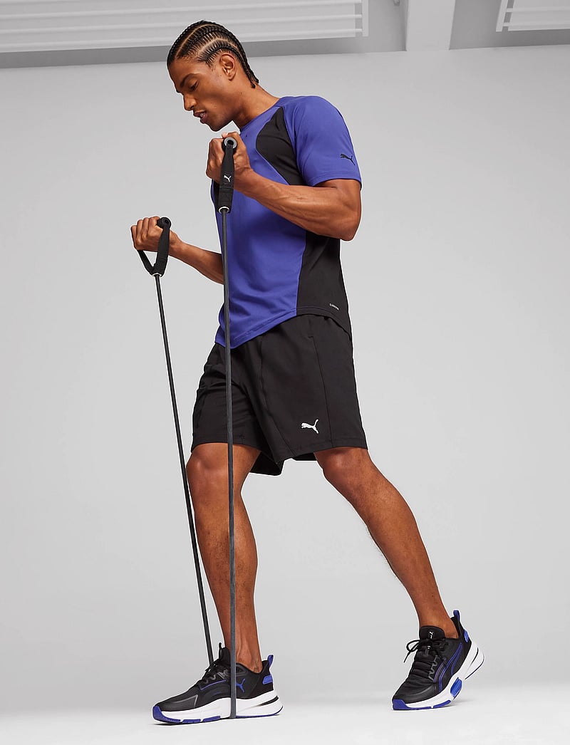 PUMA - M CLOUDSPUN 7" KNIT SHORT - puma black - 4