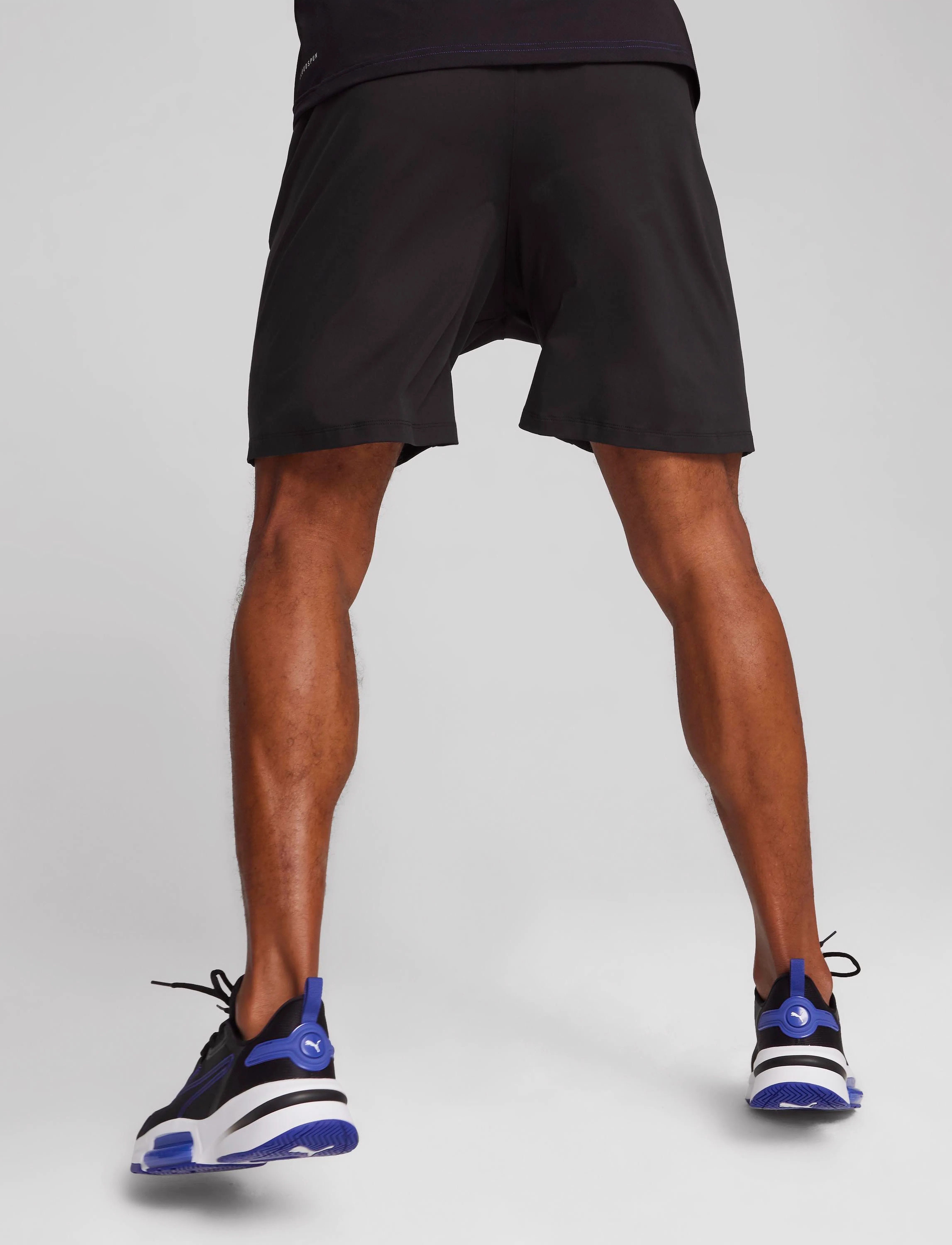 PUMA - M CLOUDSPUN 7" KNIT SHORT - lowest prices - puma black - 5