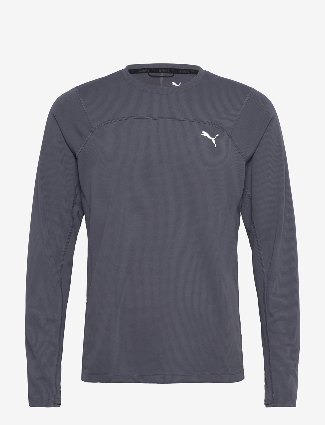 PUMA - M SEASONS DryCELL LS TEE - pikkade varrukatega alussärgid - galactic gray - 0