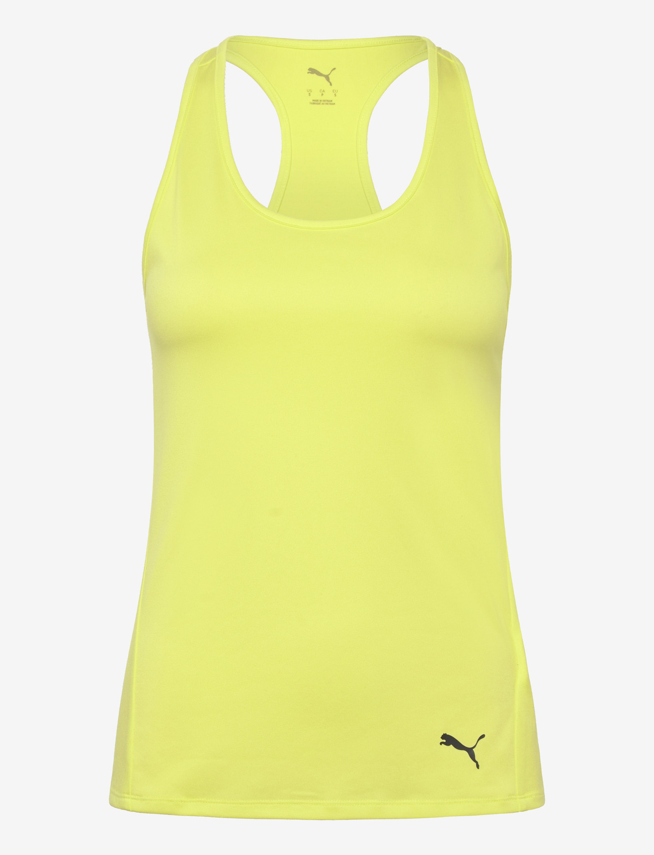 PUMA - W TAD ESSENTIAL Racerback Tank - tank tops - lemon sherbert - 0