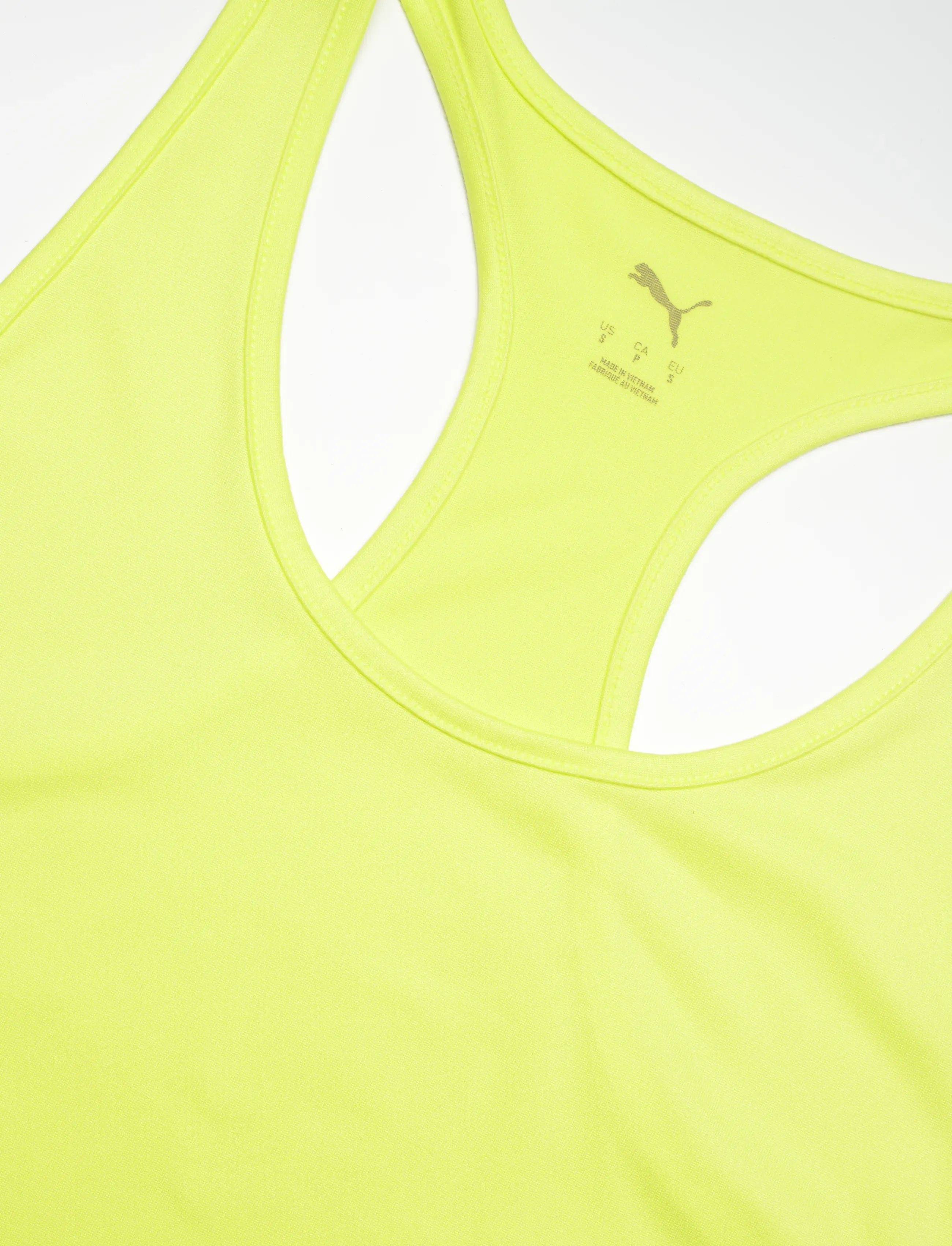 PUMA - W TAD ESSENTIAL Racerback Tank - tank tops - lemon sherbert - 2