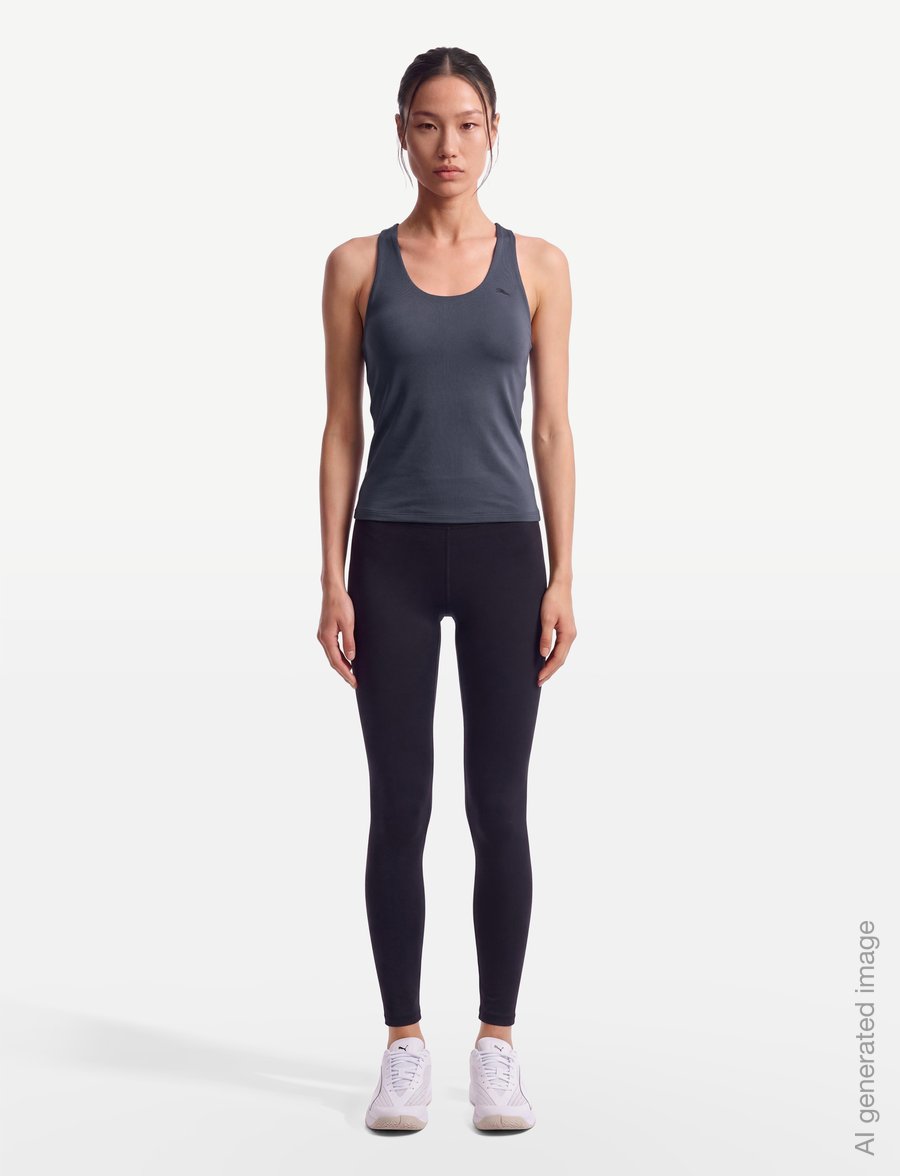PUMA - W TAD ESSENTIAL 2 in 1 Tank - tank tops - inky depths - 0