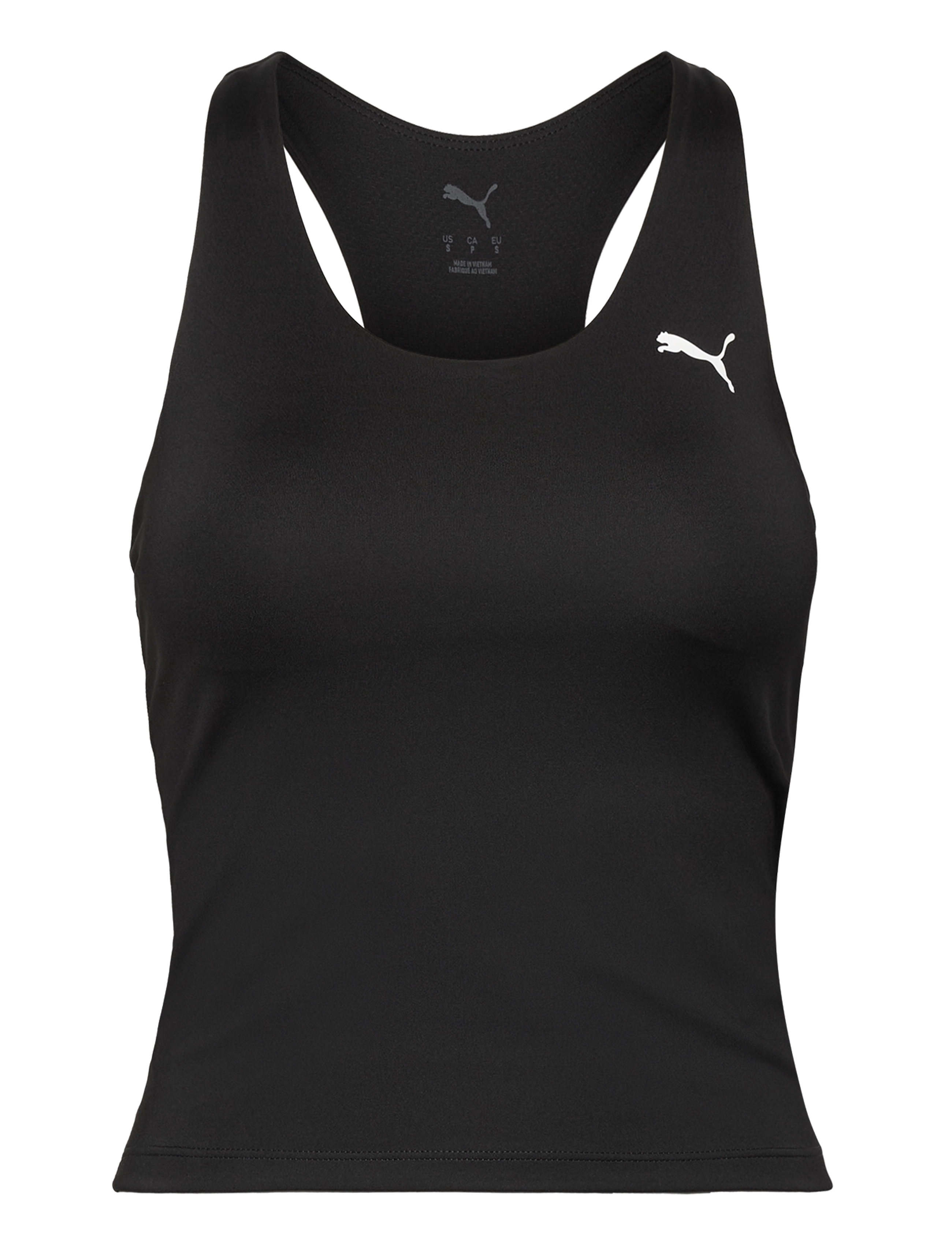 PUMA W TAD ESSENTIAL 2 in 1 Tank - Kampagne - PUMA BLACK-PUMA WHITE / black