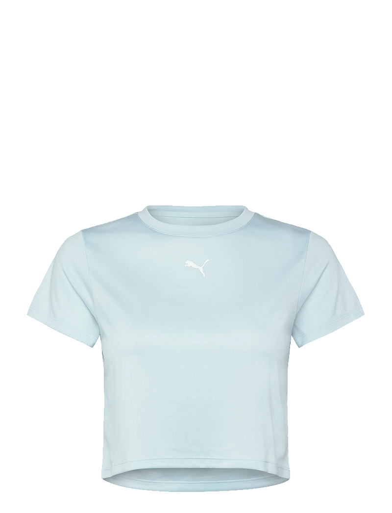 PUMA - W TAD ESSENTIAL Baby Tee - crop-tops - fresh water - 0