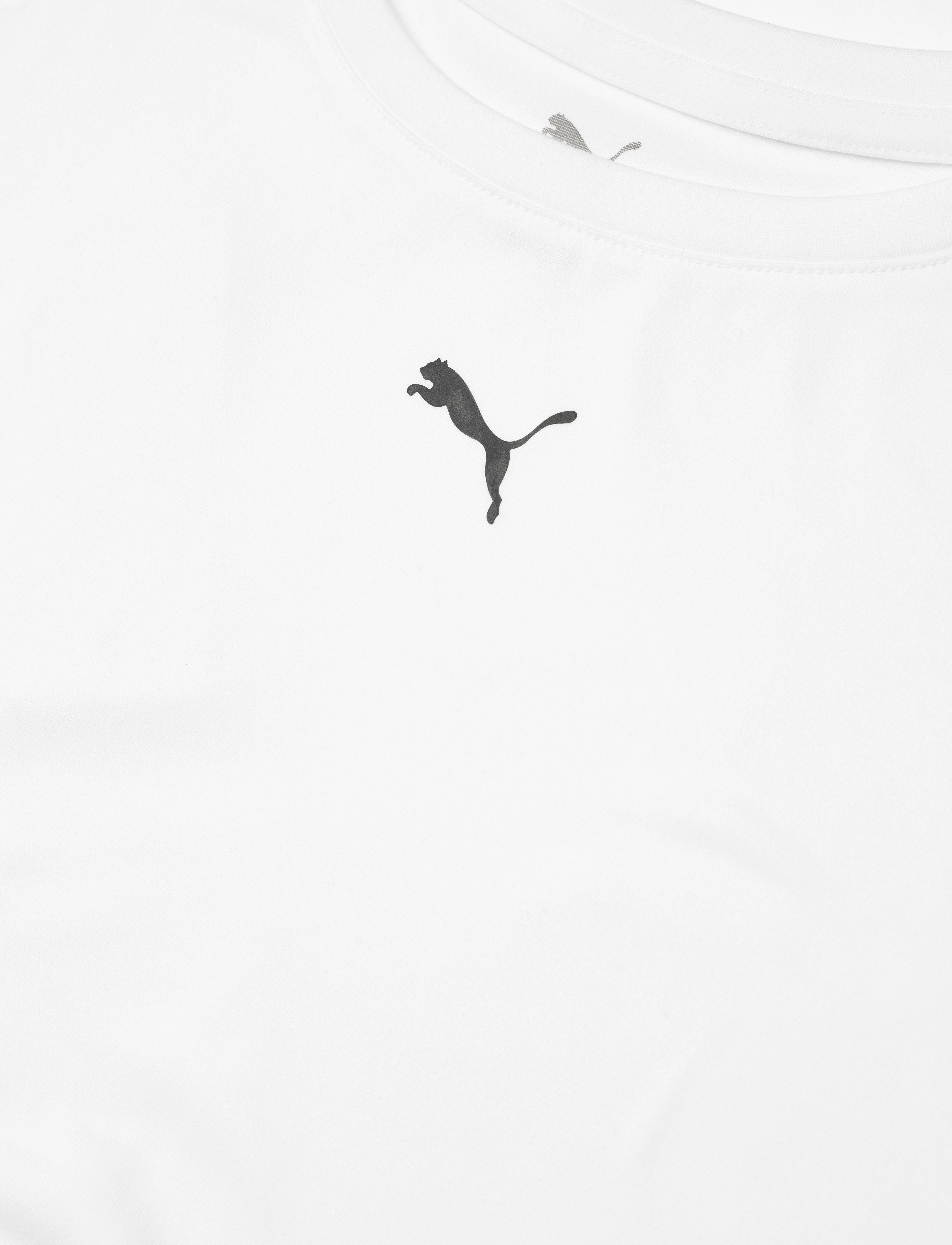 PUMA - W TAD ESSENTIAL Baby Tee - crop-tops - puma white - 2