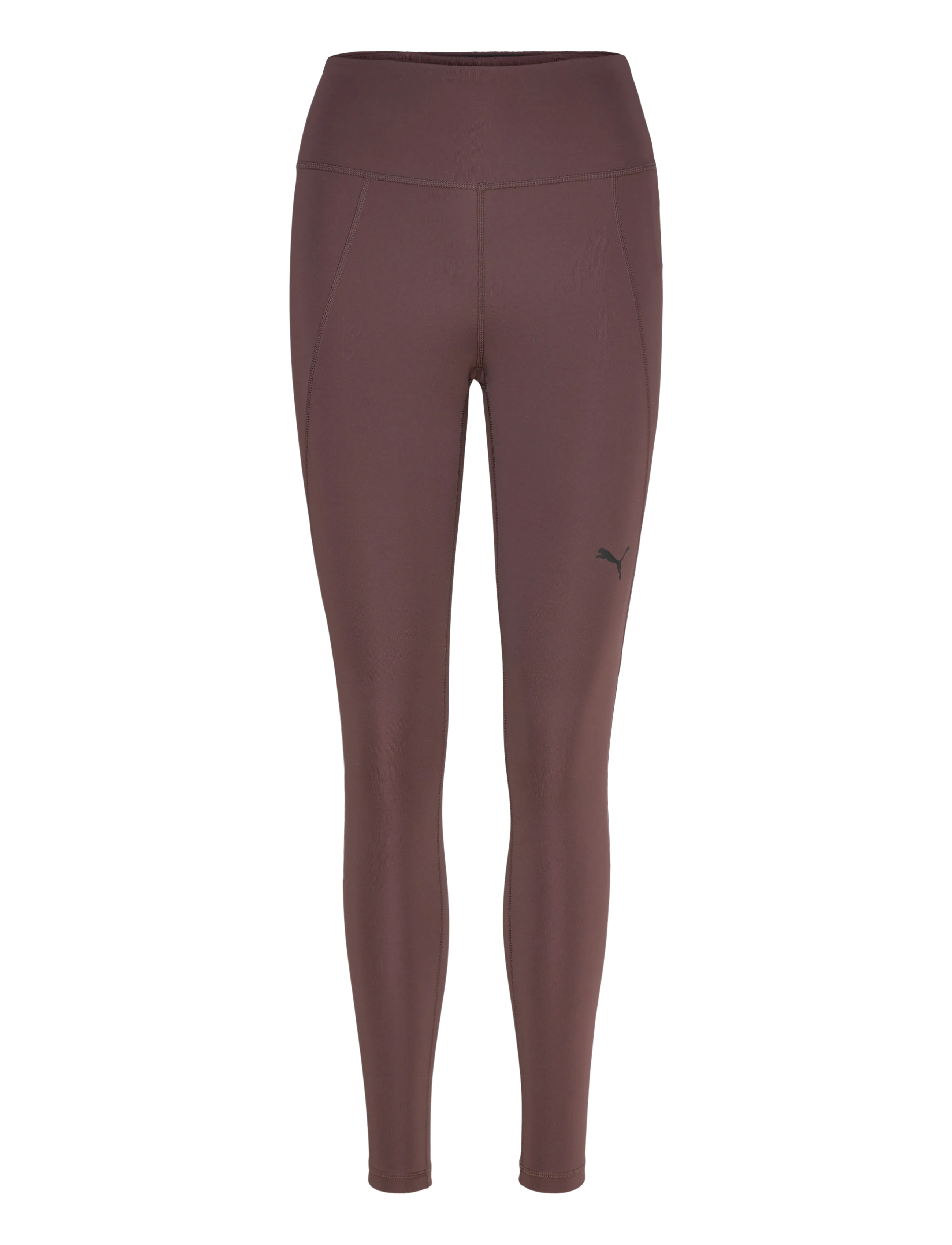 PUMA W TAD ESSENTIAL TIGHT - HW FL - Tøj - CHOCOLATE BROWN / brown