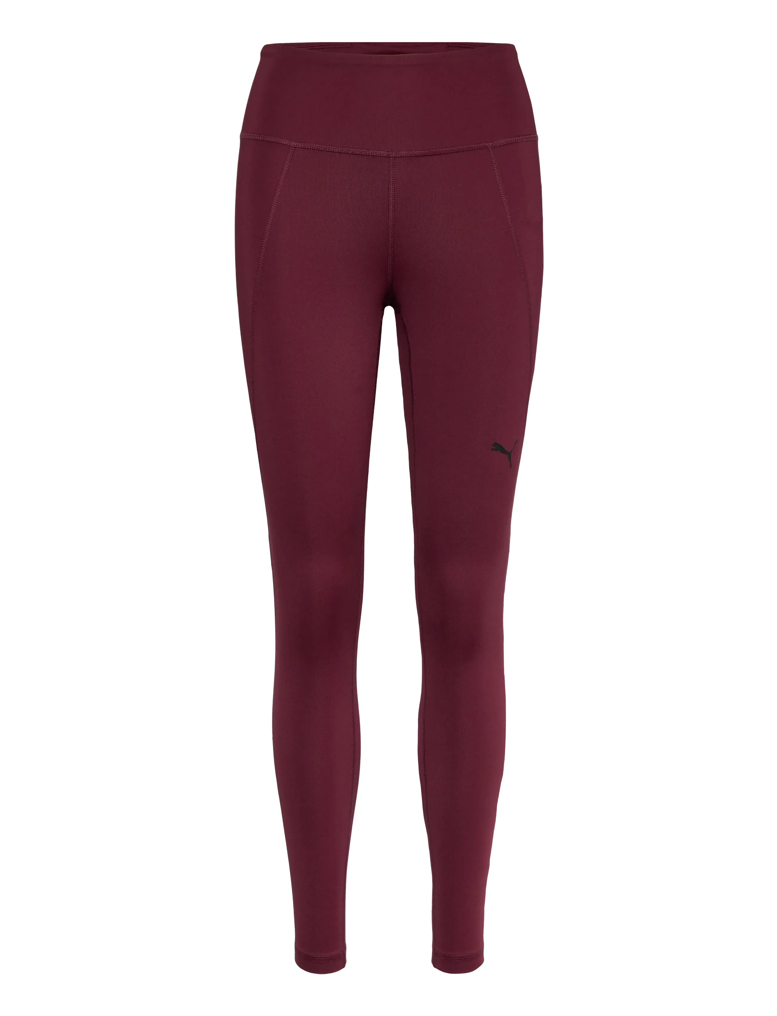 PUMA W Tad Essential Tight Hw Fl, M, Sport Tights, Burgunderrot - Training Frauen
