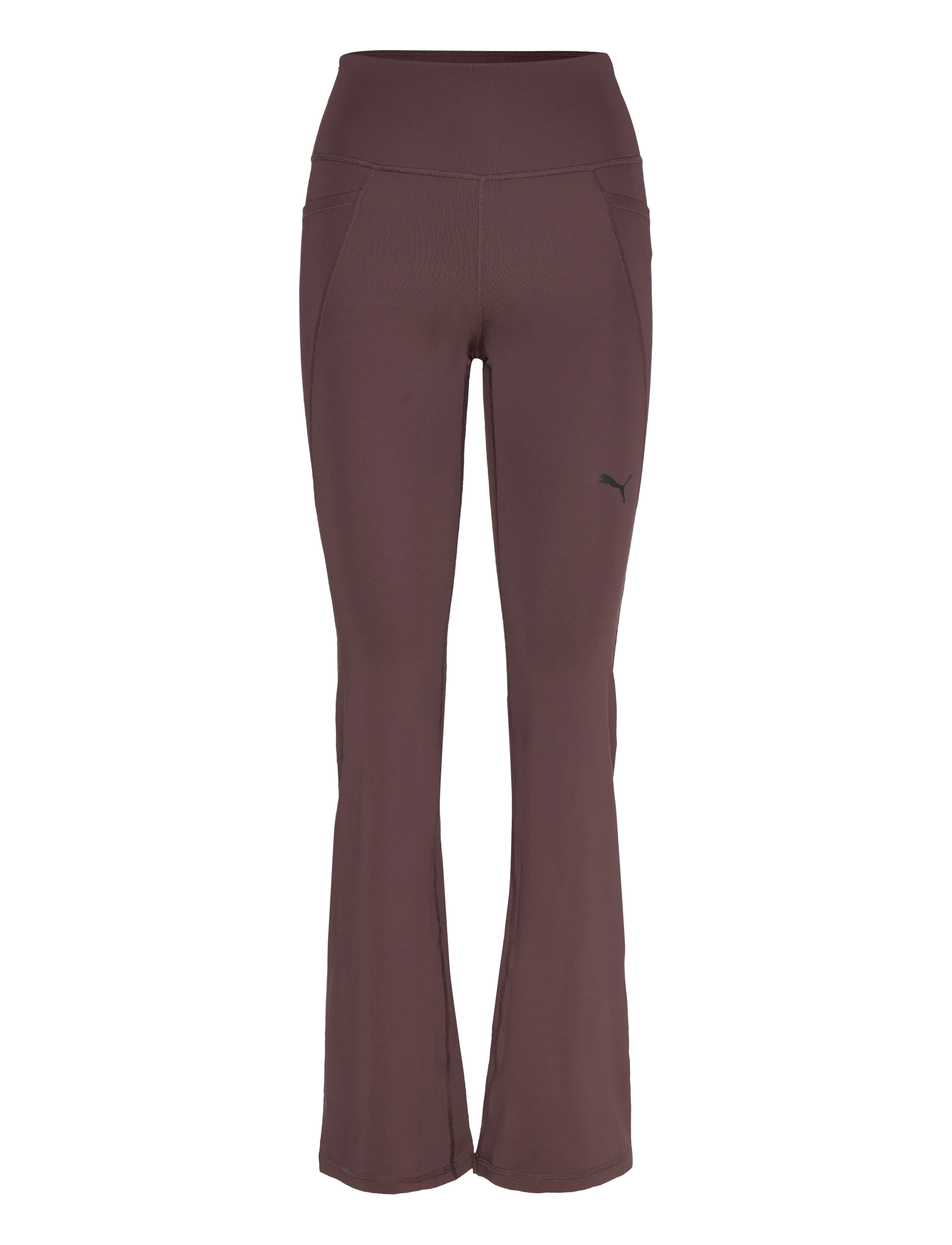 PUMA W Tad Essential Hw Bootcut Pant, S, Brown, Sport Tights > Sport Leggings, Dame