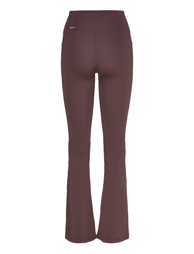 PUMA - W TAD ESSENTIAL HW BOOTCUT PANT - tights - chocolate brown - 1