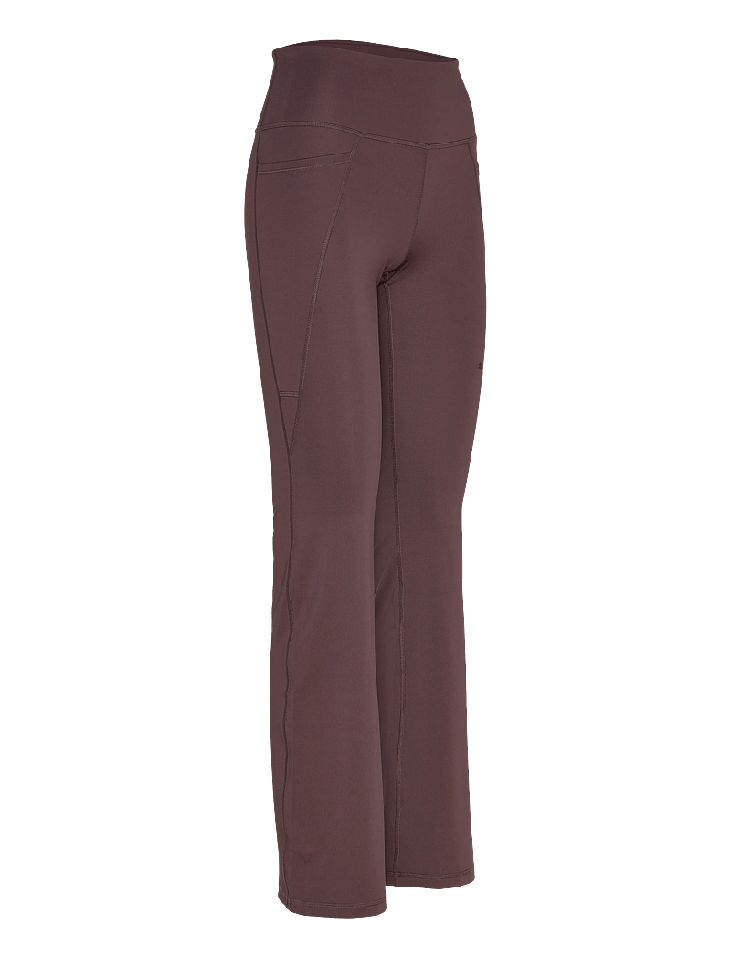 PUMA - W TAD ESSENTIAL HW BOOTCUT PANT - tights - chocolate brown - 3