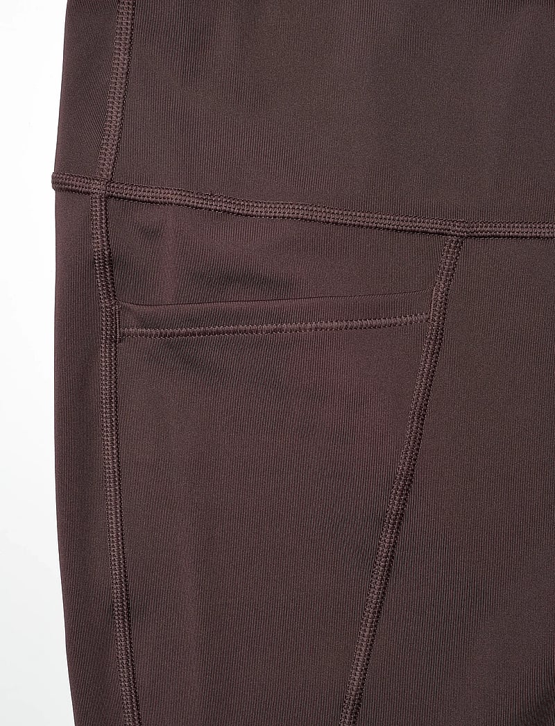 PUMA - W TAD ESSENTIAL HW BOOTCUT PANT - tights - chocolate brown - 4