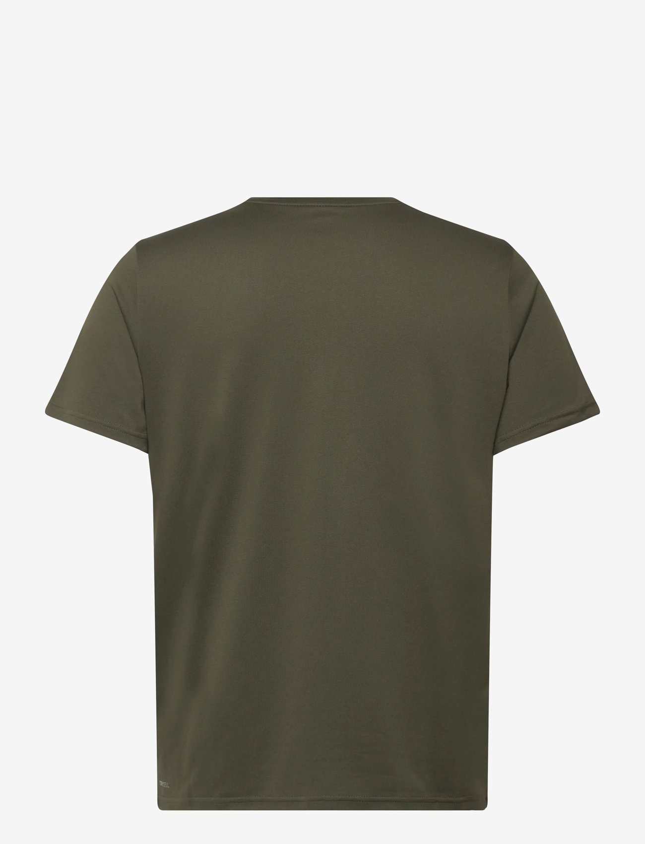 PUMA - M TAD ESSENTIALS SOLID CAT TEE (LC small cat) - t-shirts - dark olive - 1