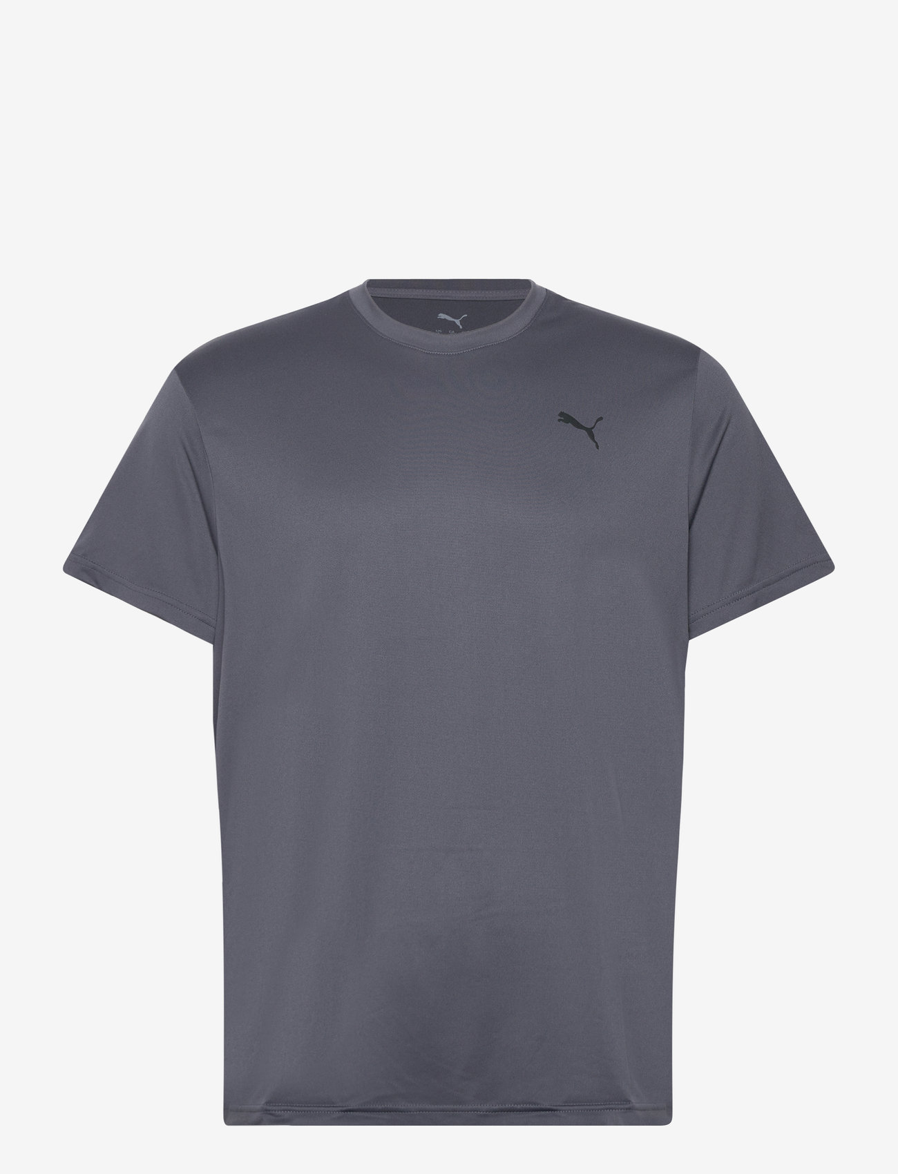 PUMA - M TAD ESSENTIALS SOLID CAT TEE (LC small cat) - t-shirts - galactic gray - 0