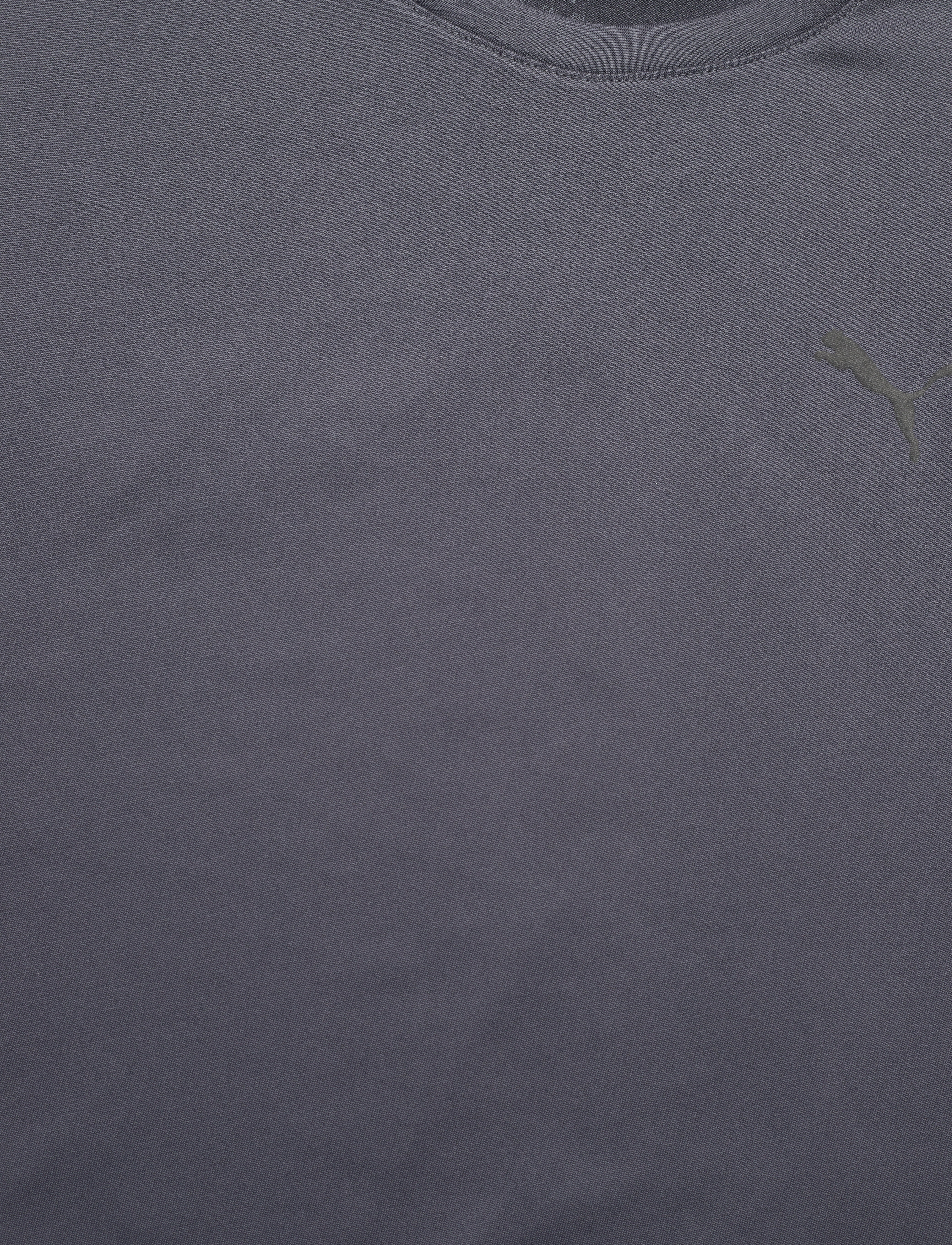 PUMA - M TAD ESSENTIALS SOLID CAT TEE (LC small cat) - t-skjorter - galactic gray - 2