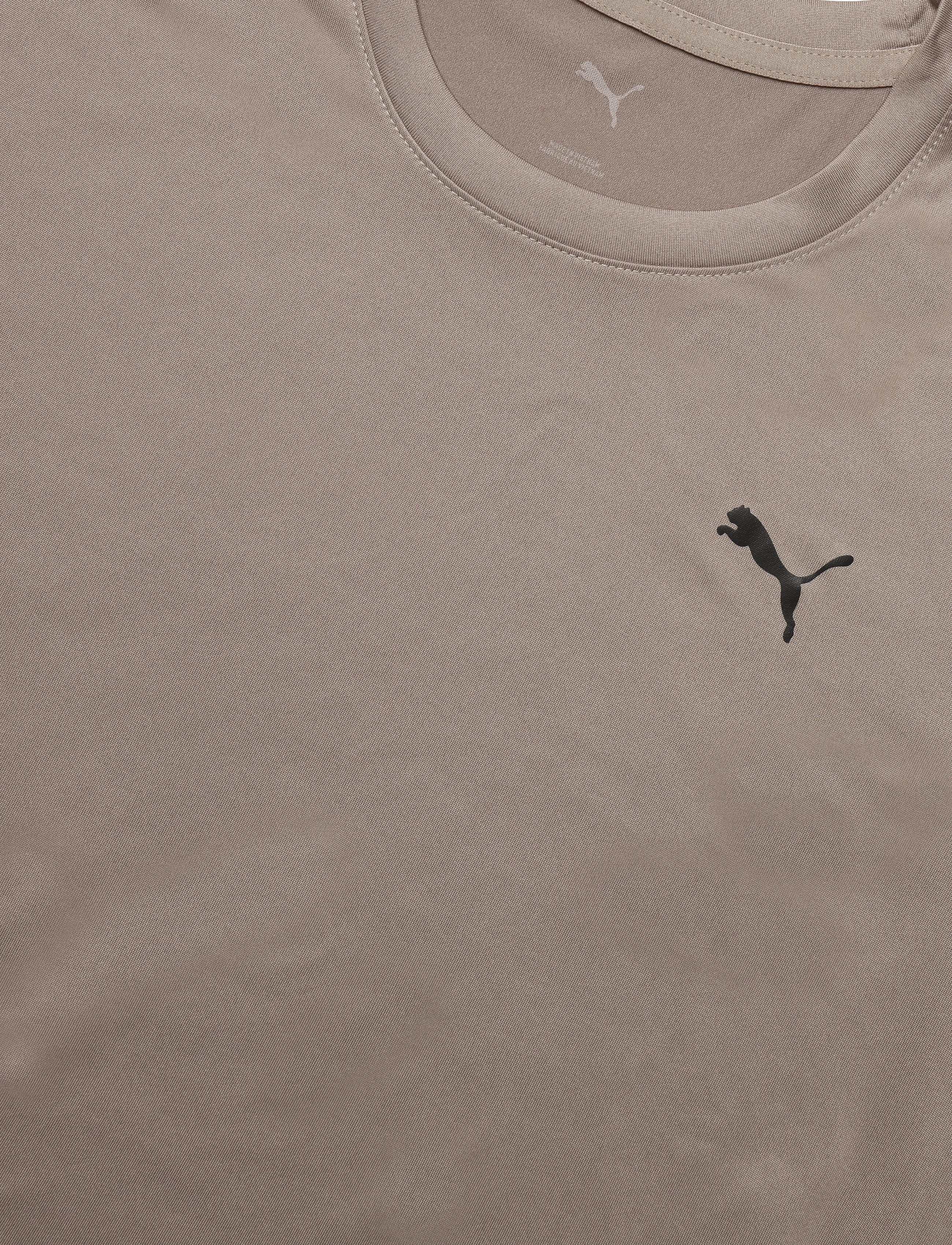 PUMA - M TAD ESSENTIALS SOLID CAT TEE (LC small cat) - t-shirts - mouse gray - 2