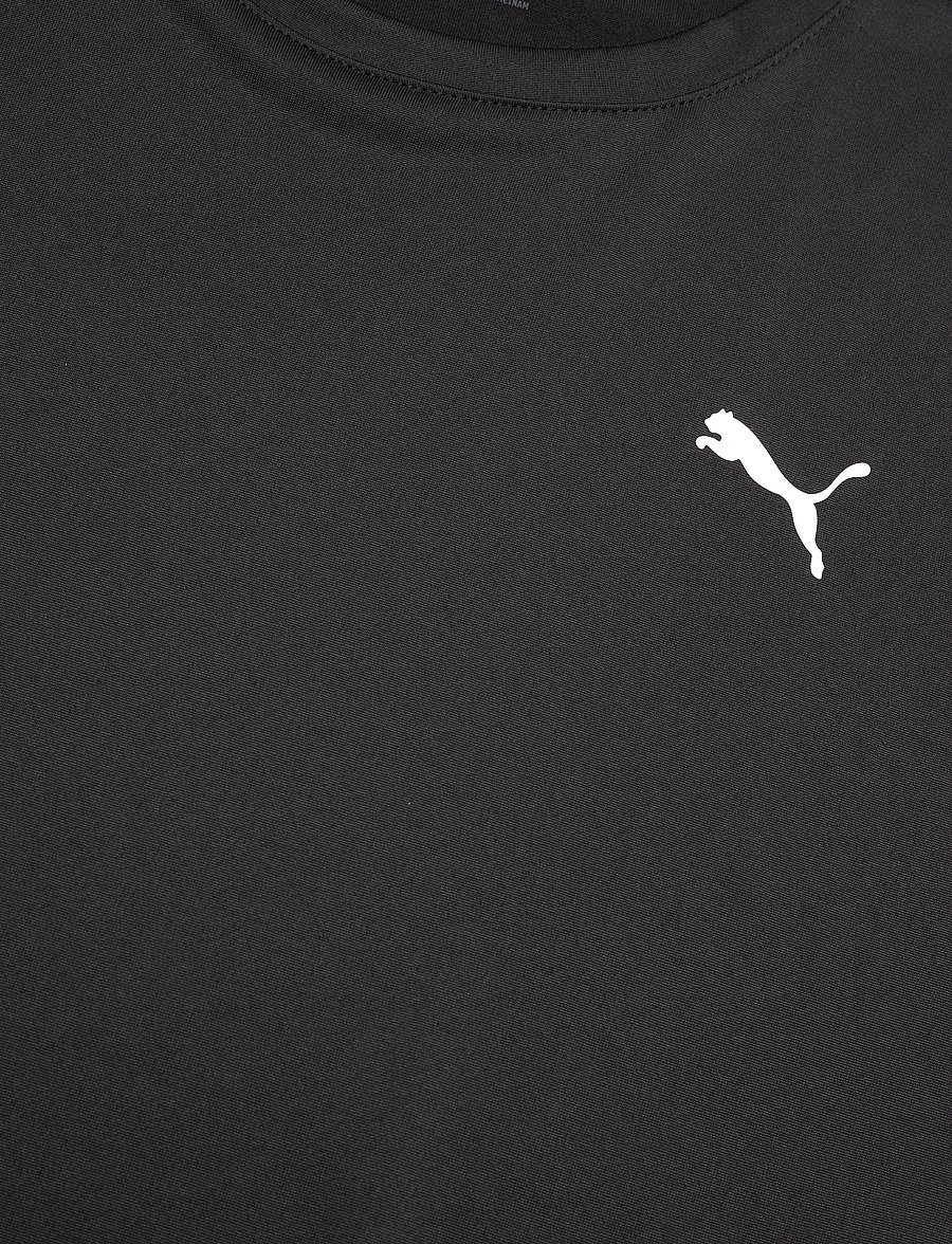 PUMA - M TAD ESSENTIALS SOLID CAT TEE (LC small cat) - t-särgid - puma black - 2