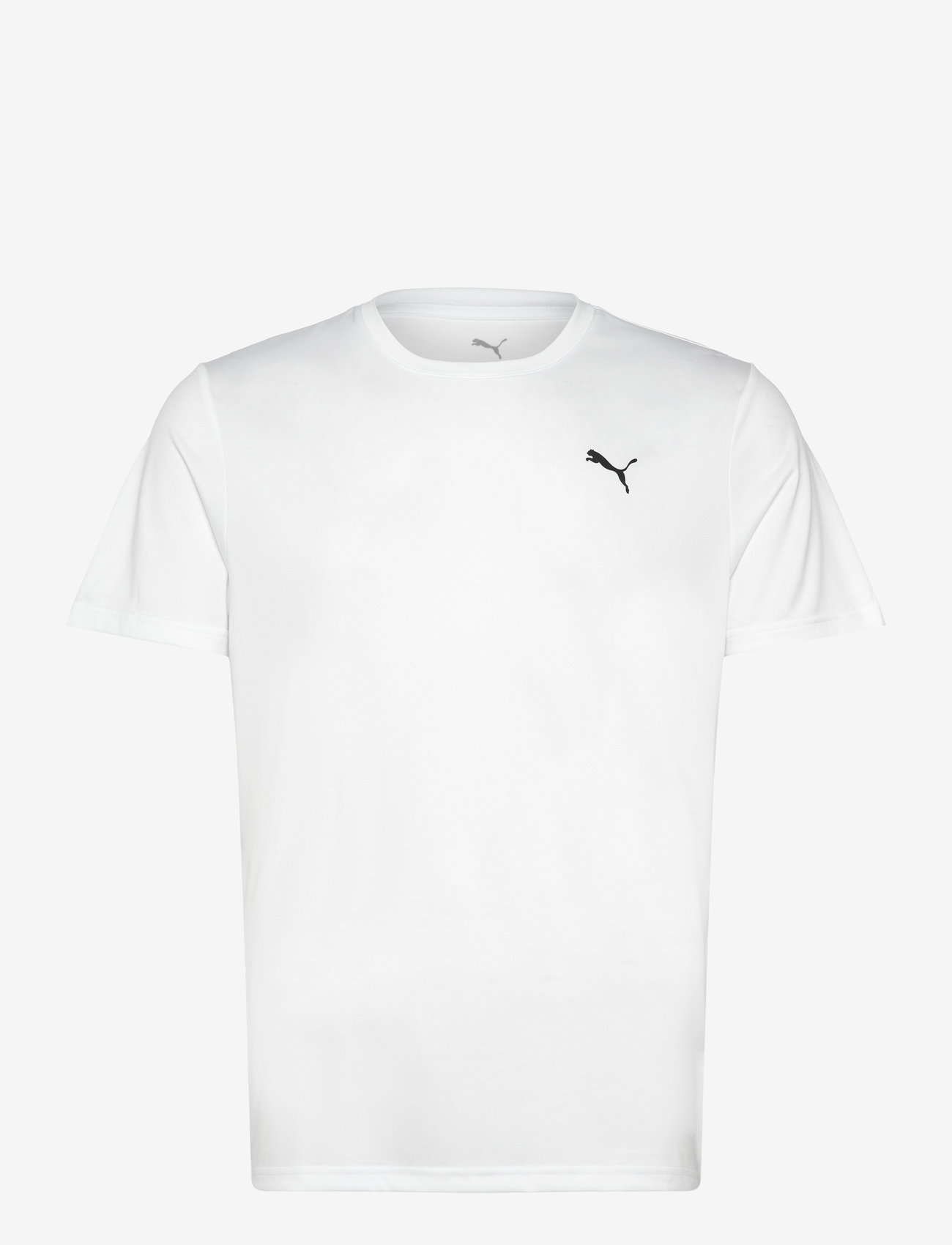 PUMA - M TAD ESSENTIALS SOLID CAT TEE (LC small cat) - de laveste prisene - puma white - 0